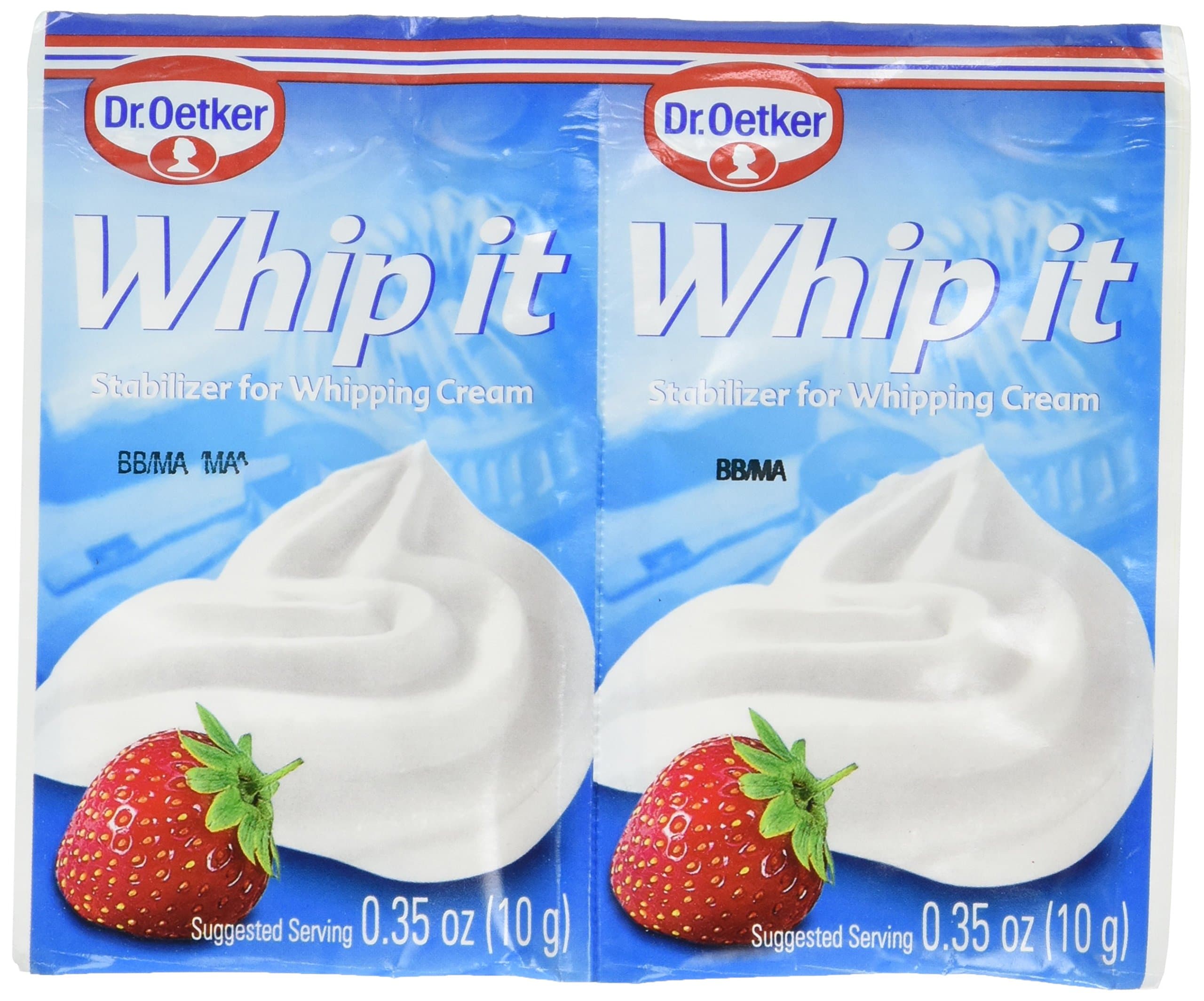 Whipped Cream Stabiliser - 2 Pieces,10g
