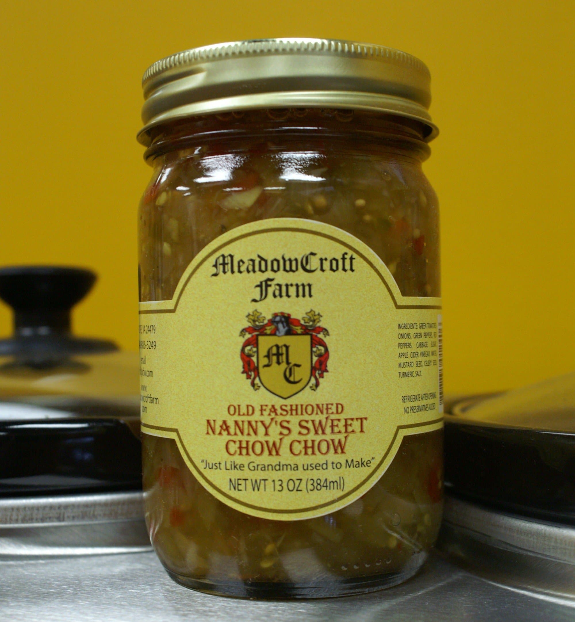 Chow Chow - MeadowCroft Farm Old Fashioned Nanny's Sweet Chow Chow (2-Pack 12...