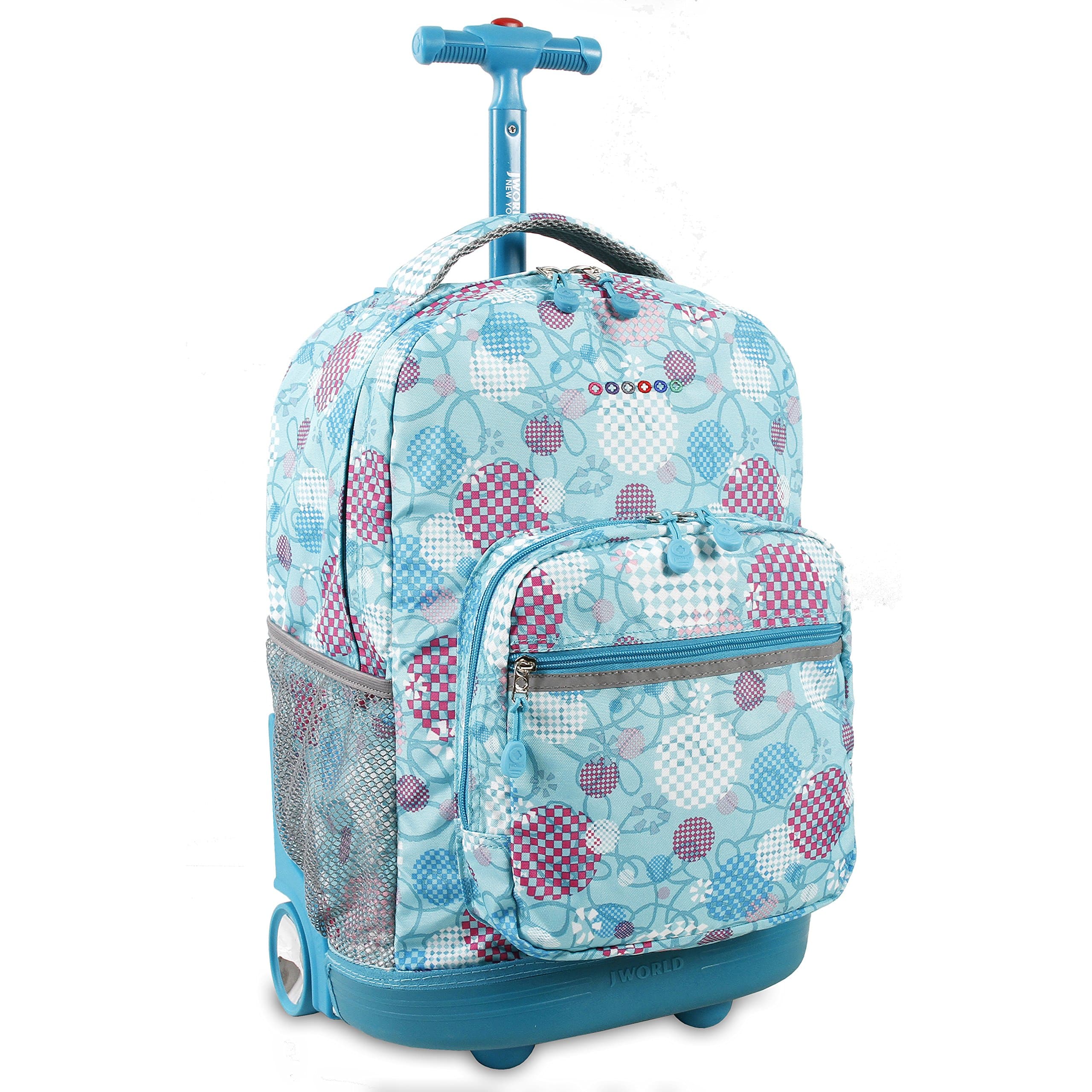 J World New York Unisex's Sunrise Rolling Backpack