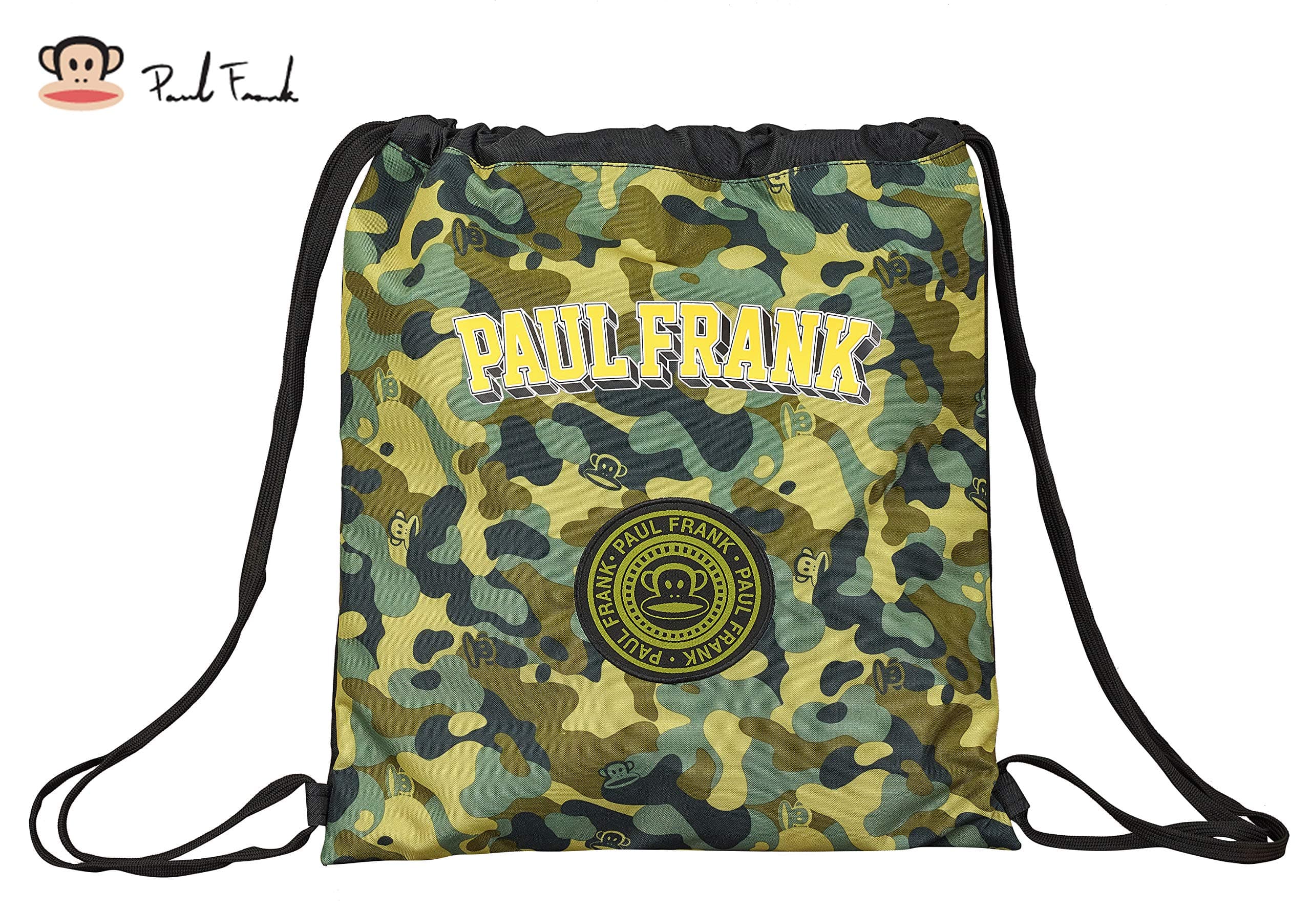 Safta Paul Frank Drawstring Bag 40 Centimeters Green (Verde)