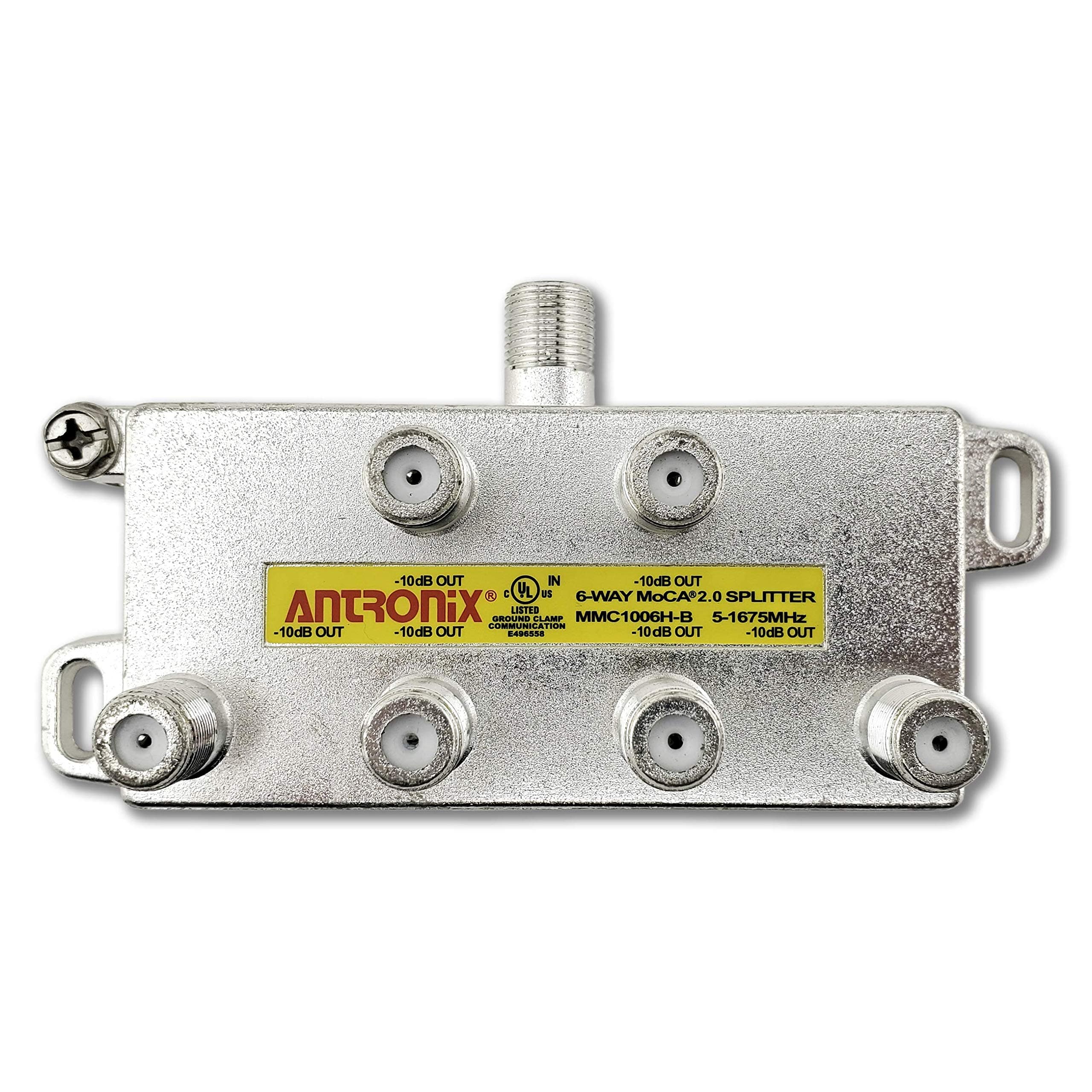 Antronix 6 Way MMC1006H-B 5-1675 MHz MoCA 2.0 Splitter for Frontier Formerly Verizon Fios