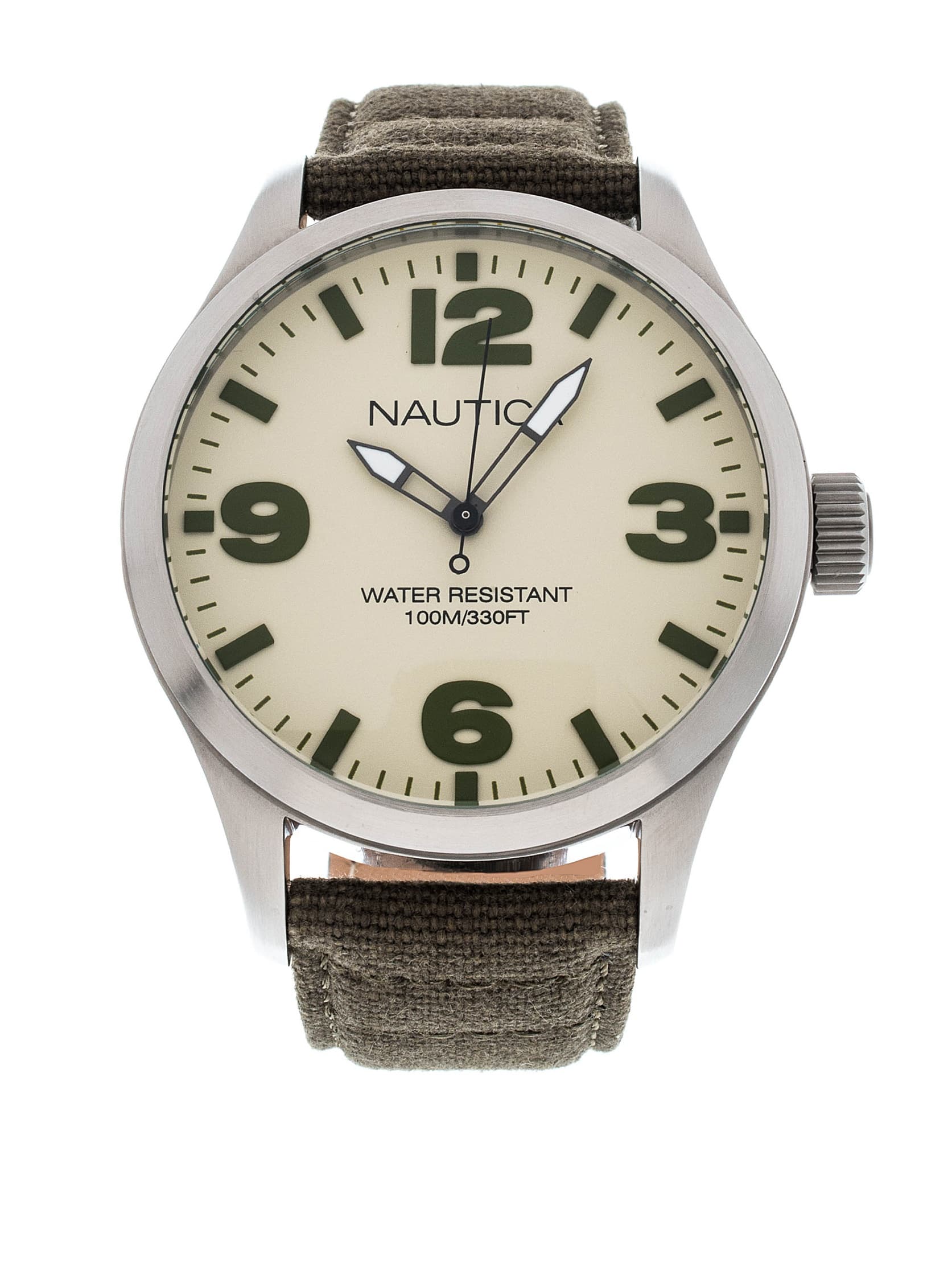 Nautica BFD 102 Men's Quartz Watch with Analogue Display and Textile Strap