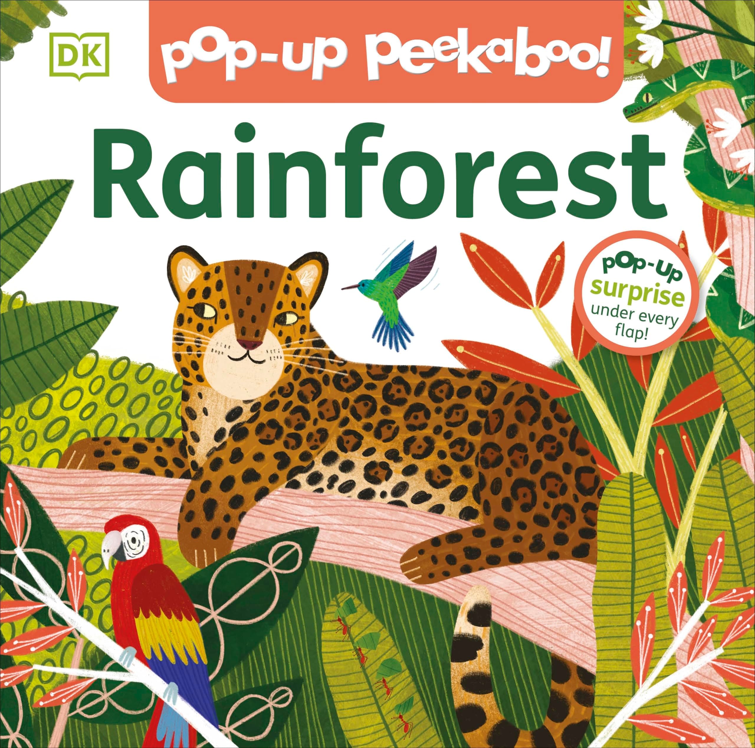 DK Pop-Up Peekaboo! Rainforest: Pop-Up Surprise Under Every Flap!