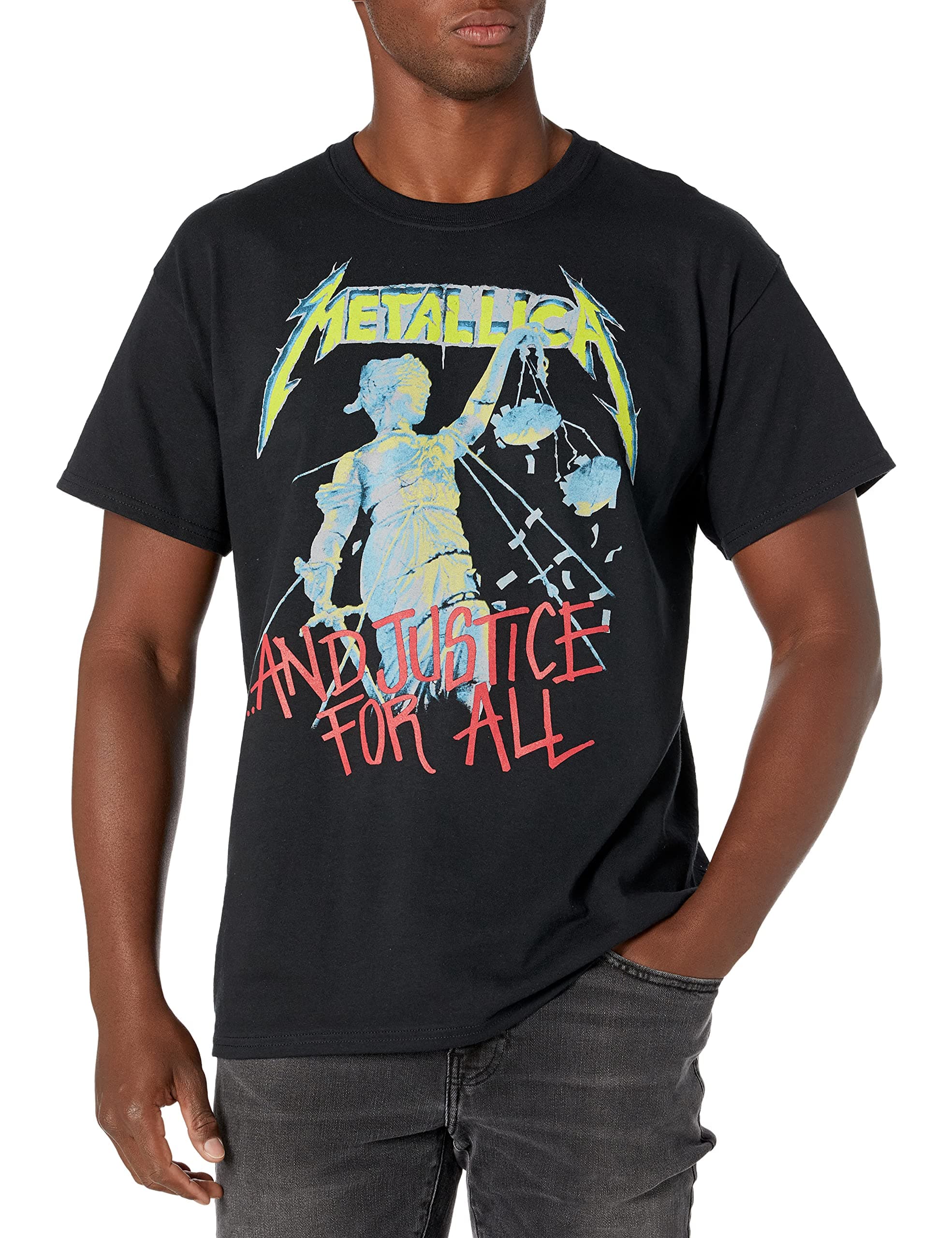 Metallica Men's Metallica Justice for All T-Shirt