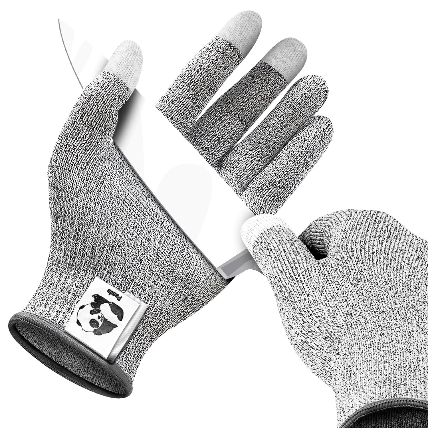 ESGLS Cut Resistant Gloves - High Performance Level 5 Protection, Food Grade. Safety Cuts Gloves for Oyster Shucking, Fish Fillet Processing, Mandolin Slicing, Meat Cutting and Wood Carving(Small)