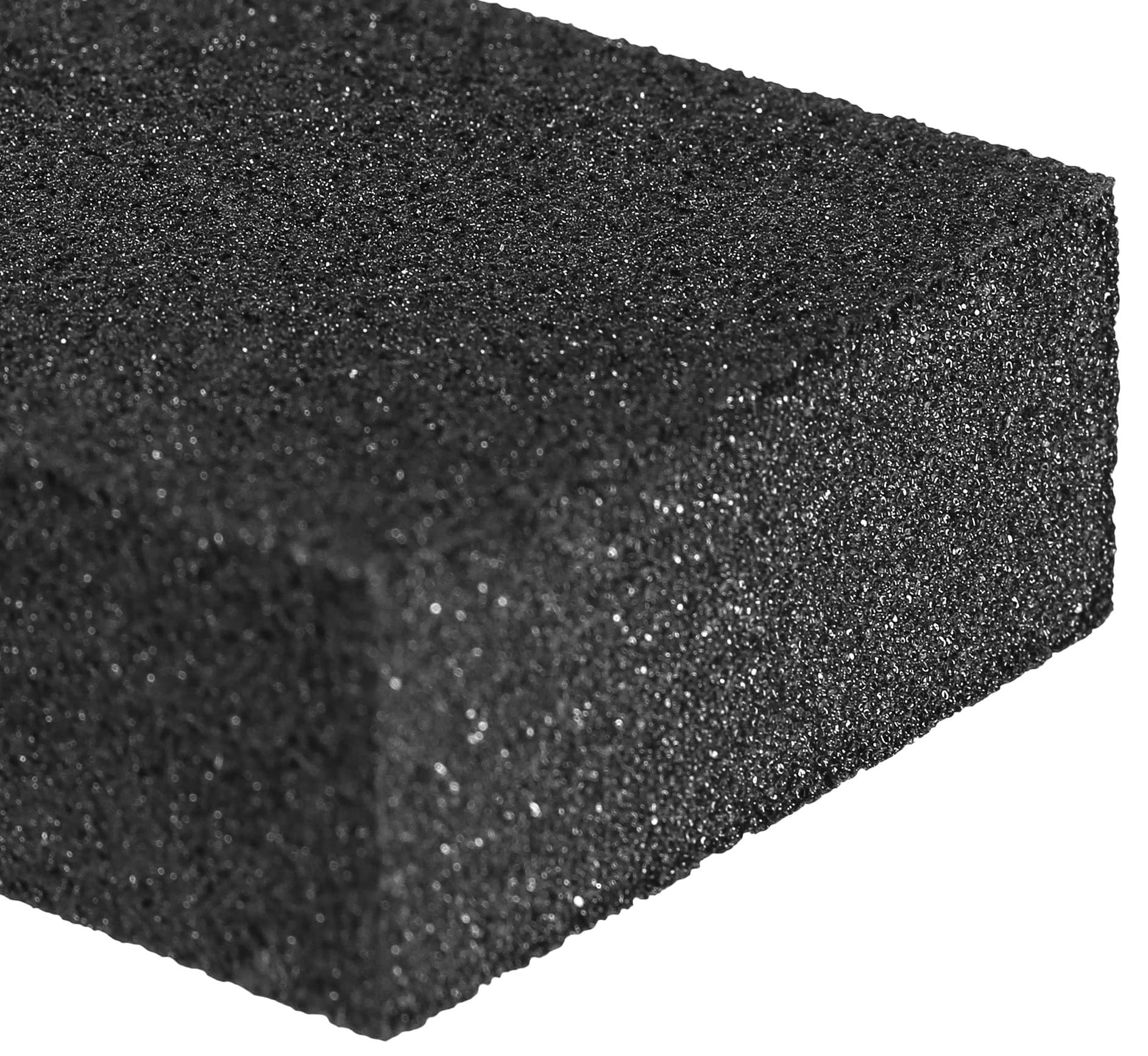 Cleaning Sponge & Scouring Pads with Carborundum - Black Caspian Stone - Best Eraser Sponges For Scrubbing Kitchen, Bathroom, Pots, Pans, Sinks - Just Add Water No Detergent Needed (4)