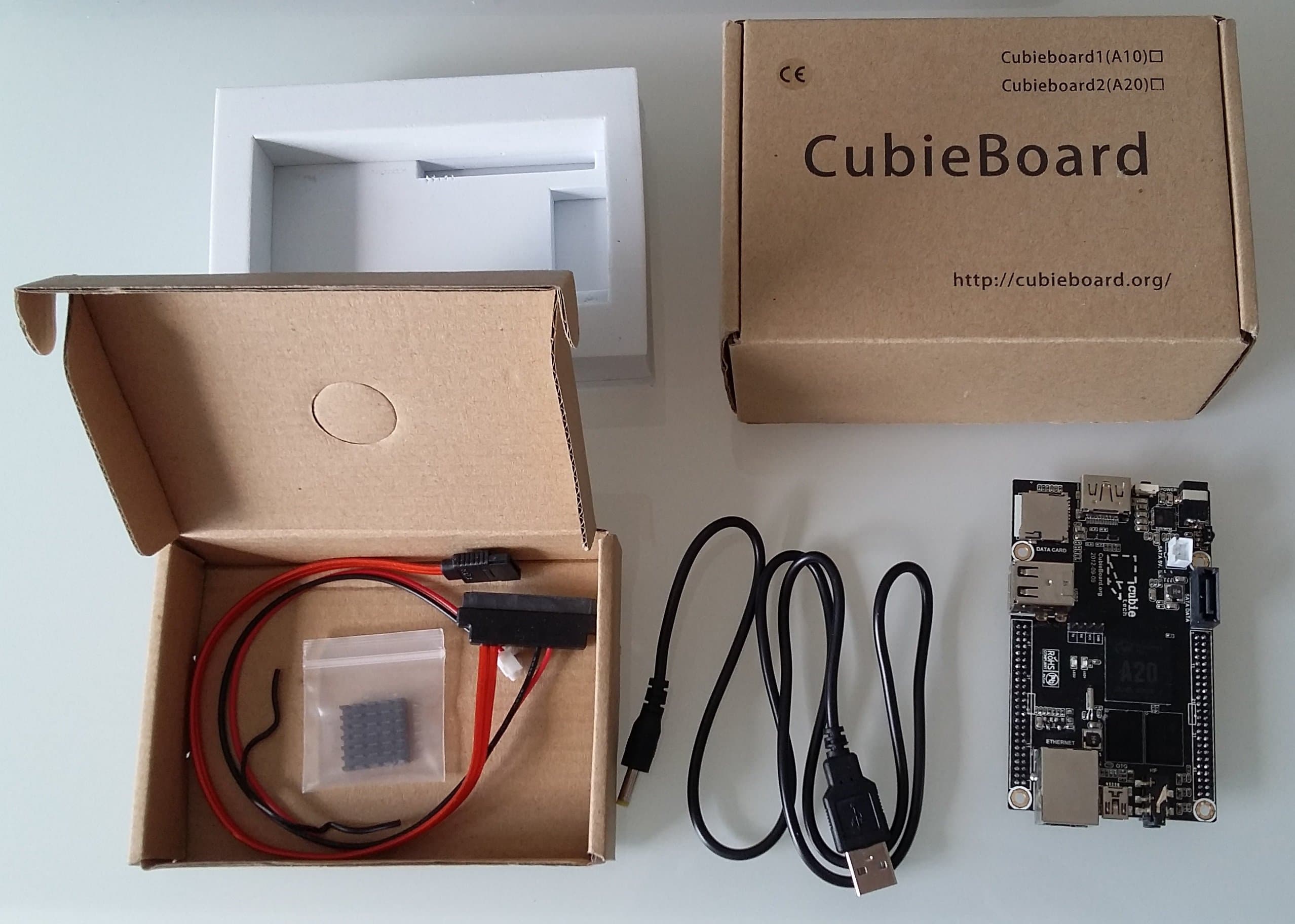 Cubieboard 2 with the A20 chip from New IT