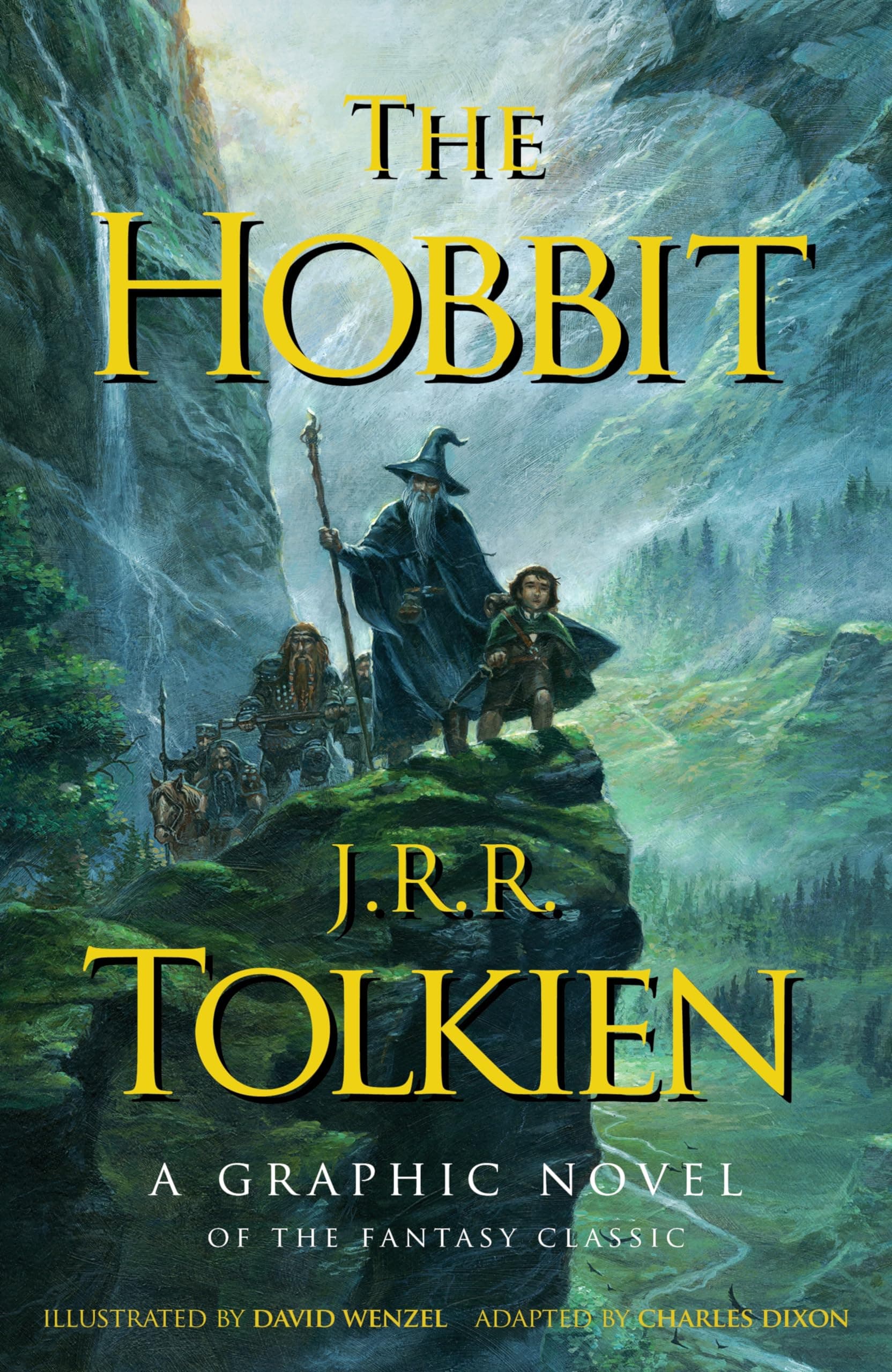 The Hobbit: A Graphic Novel: A Graphic Novel Adaptation of the Classic Fantasy Novel (Hobbit Fantasy Classic)