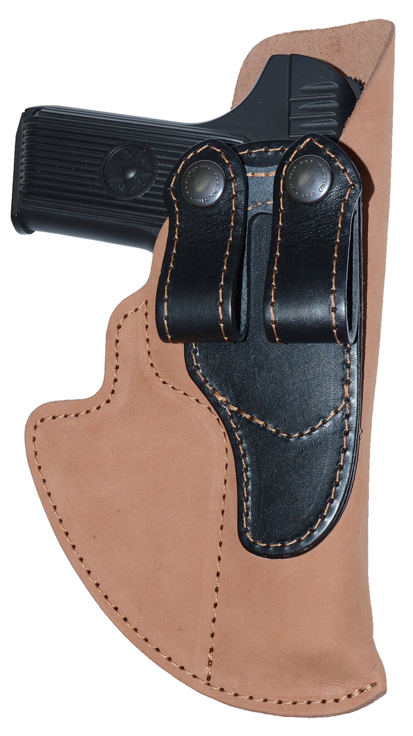 Tokarev TT (TT-33), Zastava M-57, Zastava M-70A (IWB) Concealment Carry Gun Holster, Genuine Leather, RH