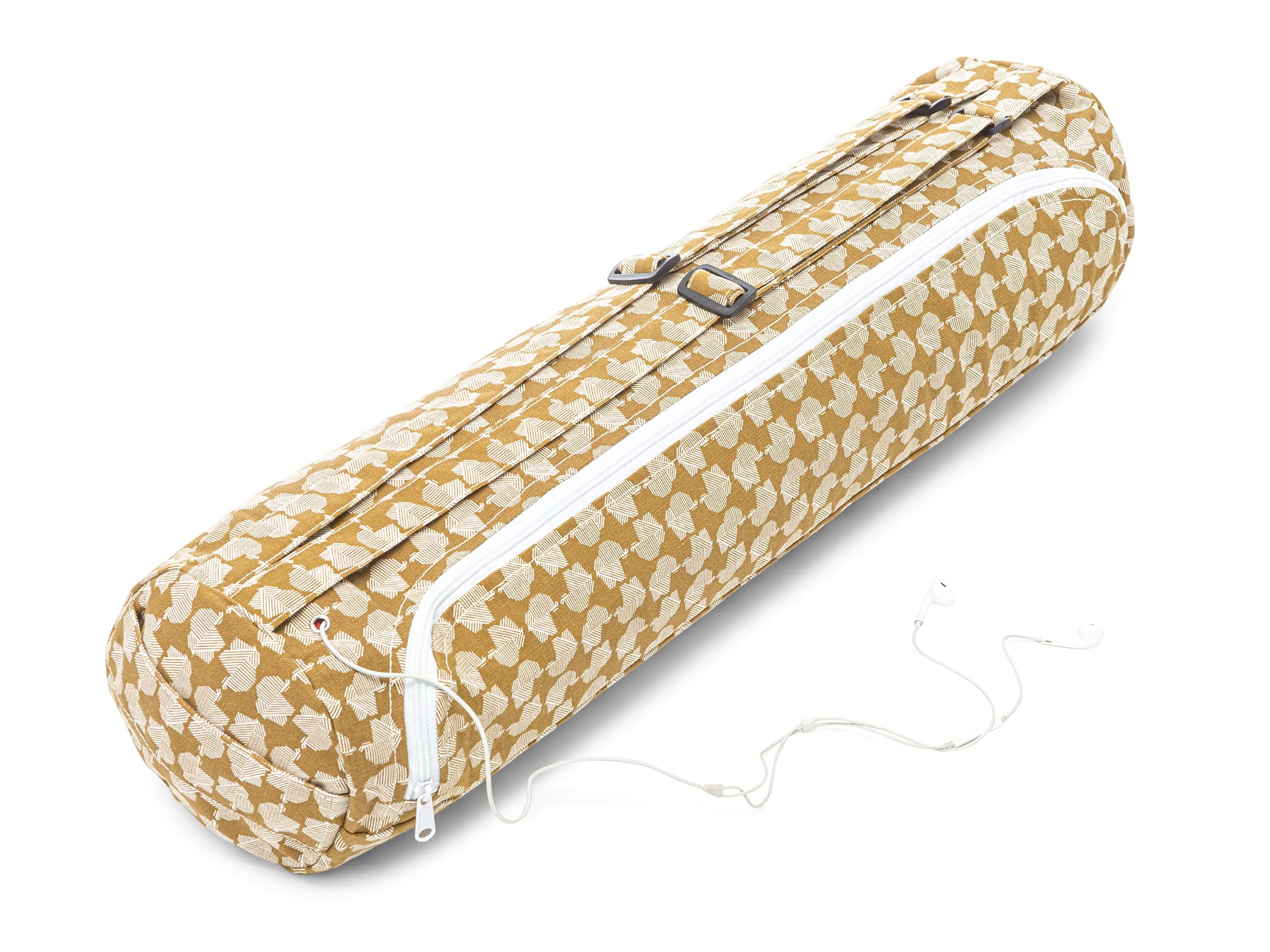 Elephant Yoga Mat Bag - Fair & Ecological - Yoga Bag - 100% Organic Cotton - Yoga Bag for Yoga Mat - Yoga Mat Carrier Bag - Yoga Equipment Bag - GOTS Certified – Designed in Barcelona