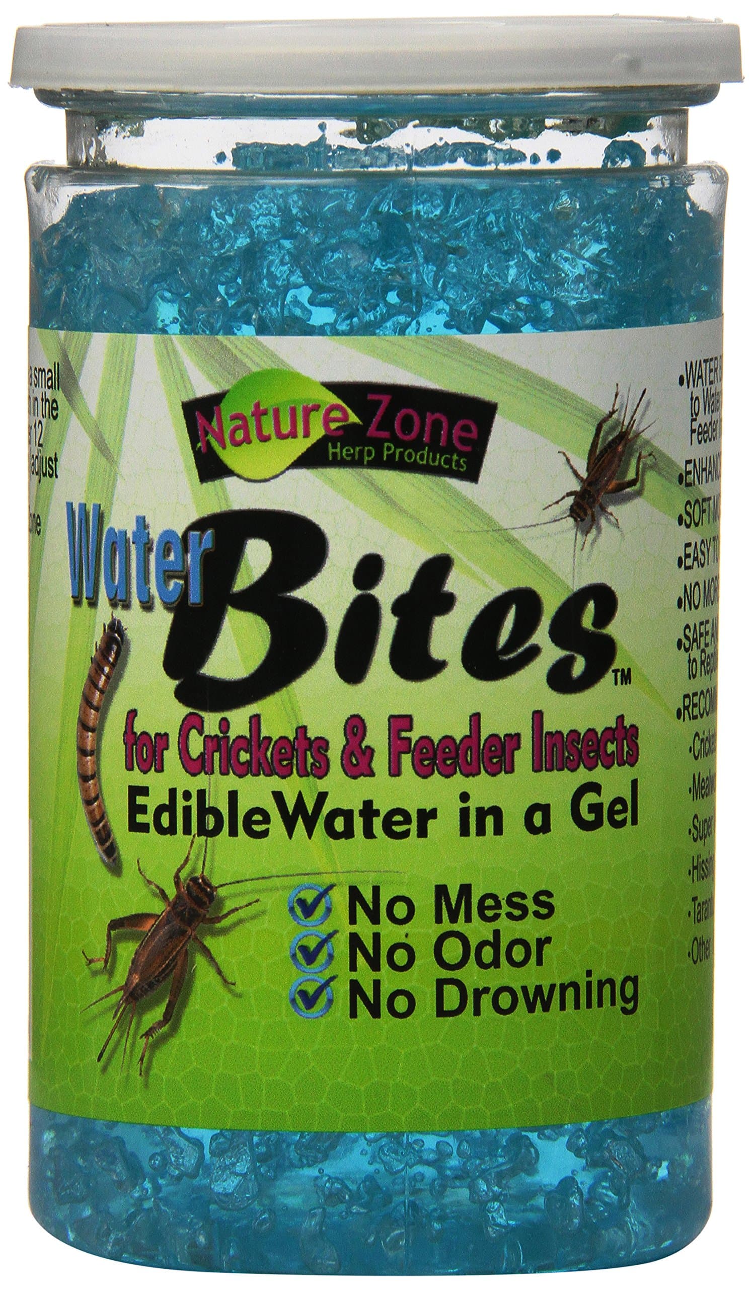 Nature Zone SNZ54211 Water Bites Food with Calcium for Crickets, 11.6-Ounce