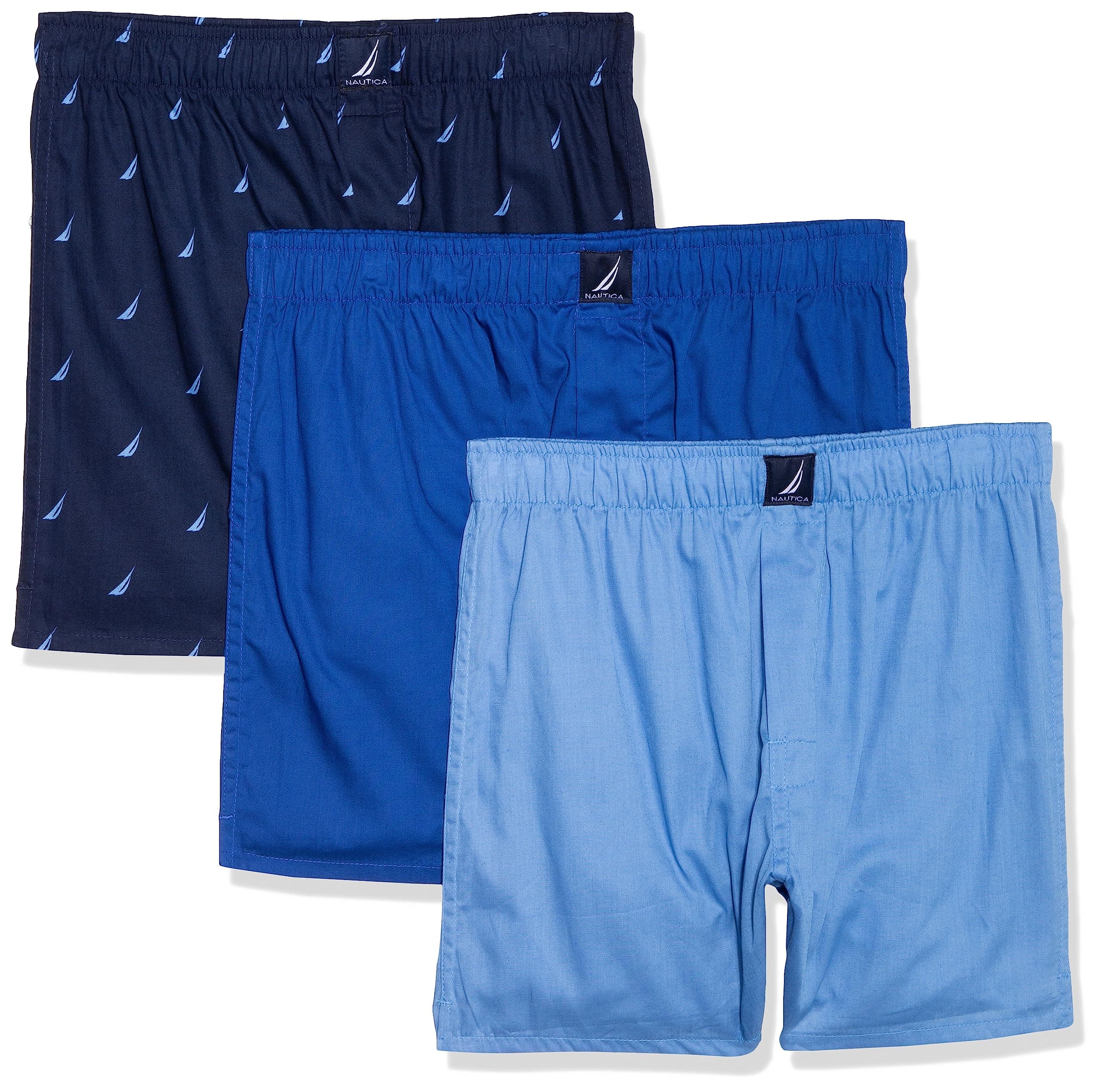 Men's Classic Cotton 3-Pack Woven Boxers