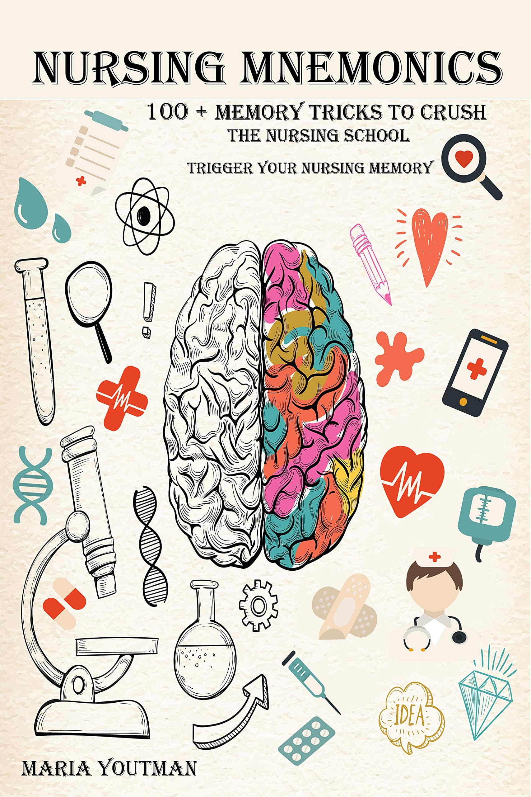 NURSING MNEMONICS: 100 + Memory Tricks to Crush the Nursing School & Trigger Your Nursing Memory Kindle Edition
