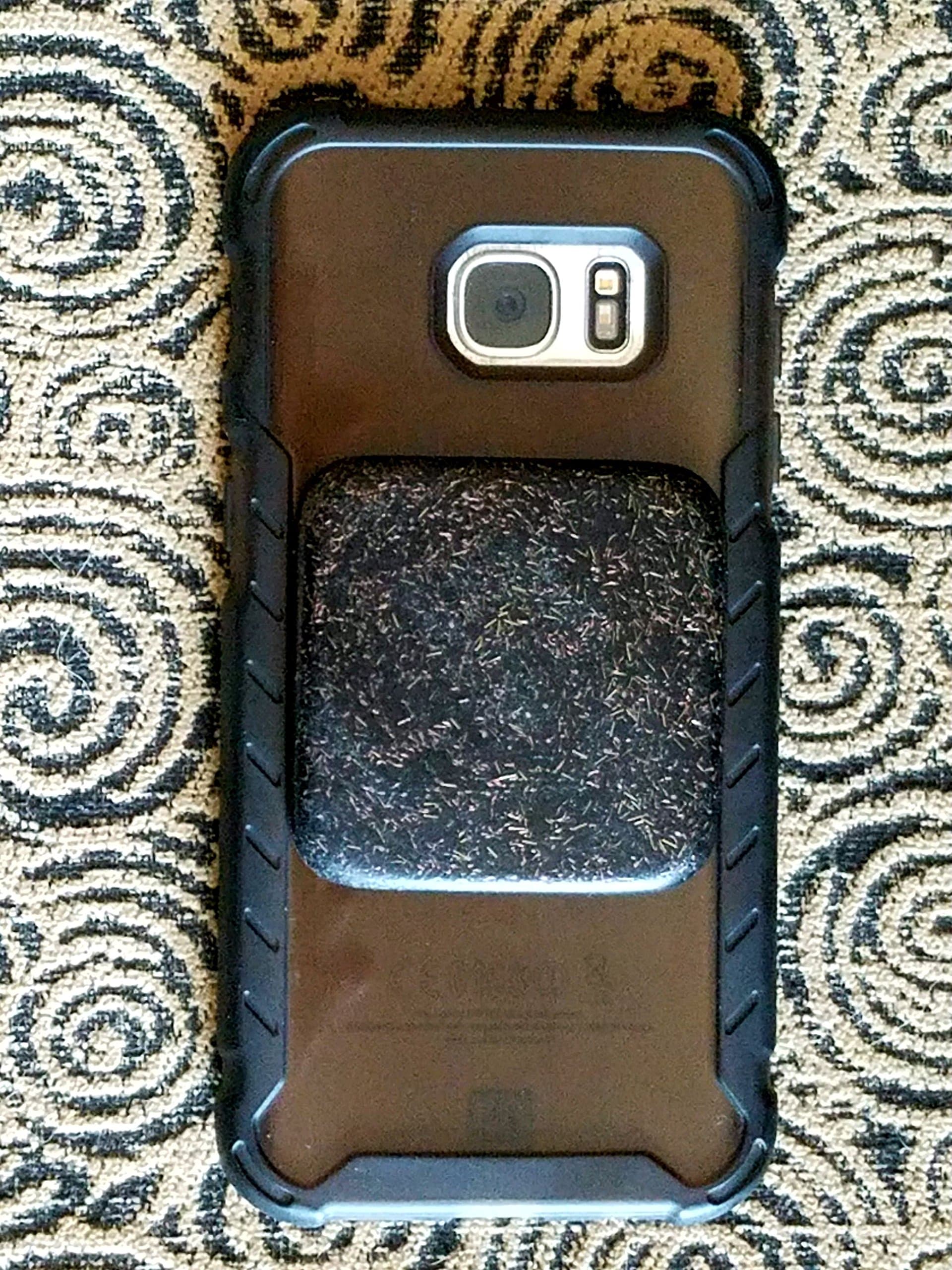 Phone Shield for Cell Phone Case - Orgonite® Protection Sticker - WiFi Radiation Blocker -2 Black Sun Orgone Medium Squares