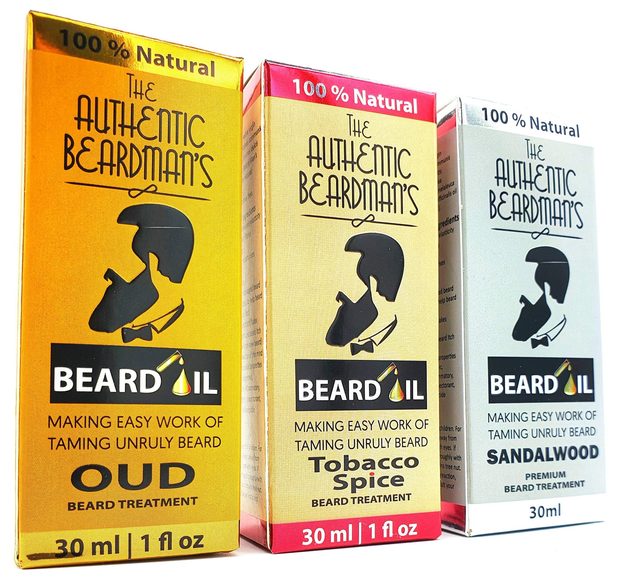 The Authentic Beardman's Beard Oil (All Scent)