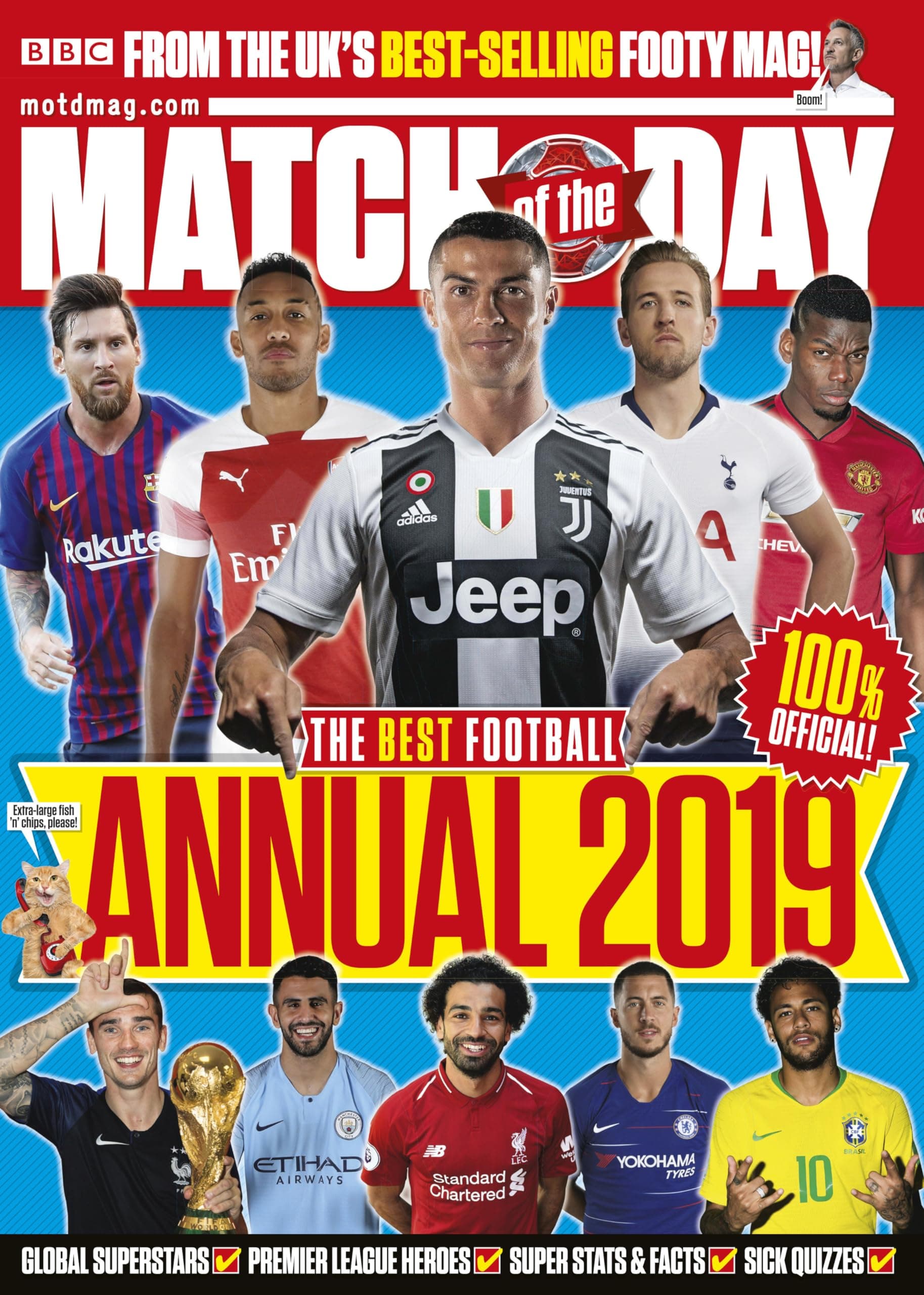 Match of the Day Annual 2019 Hardcover – 20 Sept. 2018