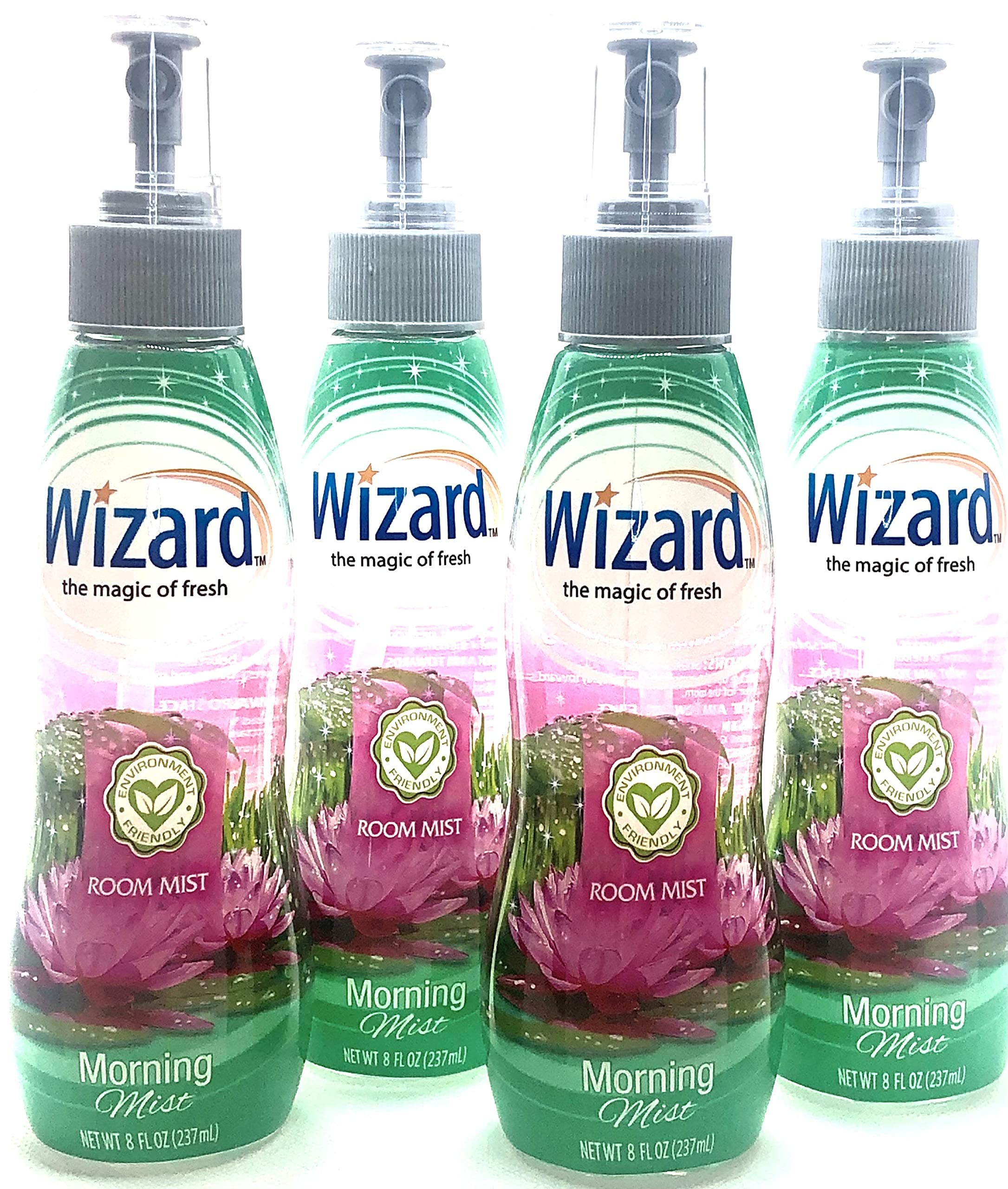 WizardRoom Mist Morning Mist 4x Air Freshener Spray Bottles