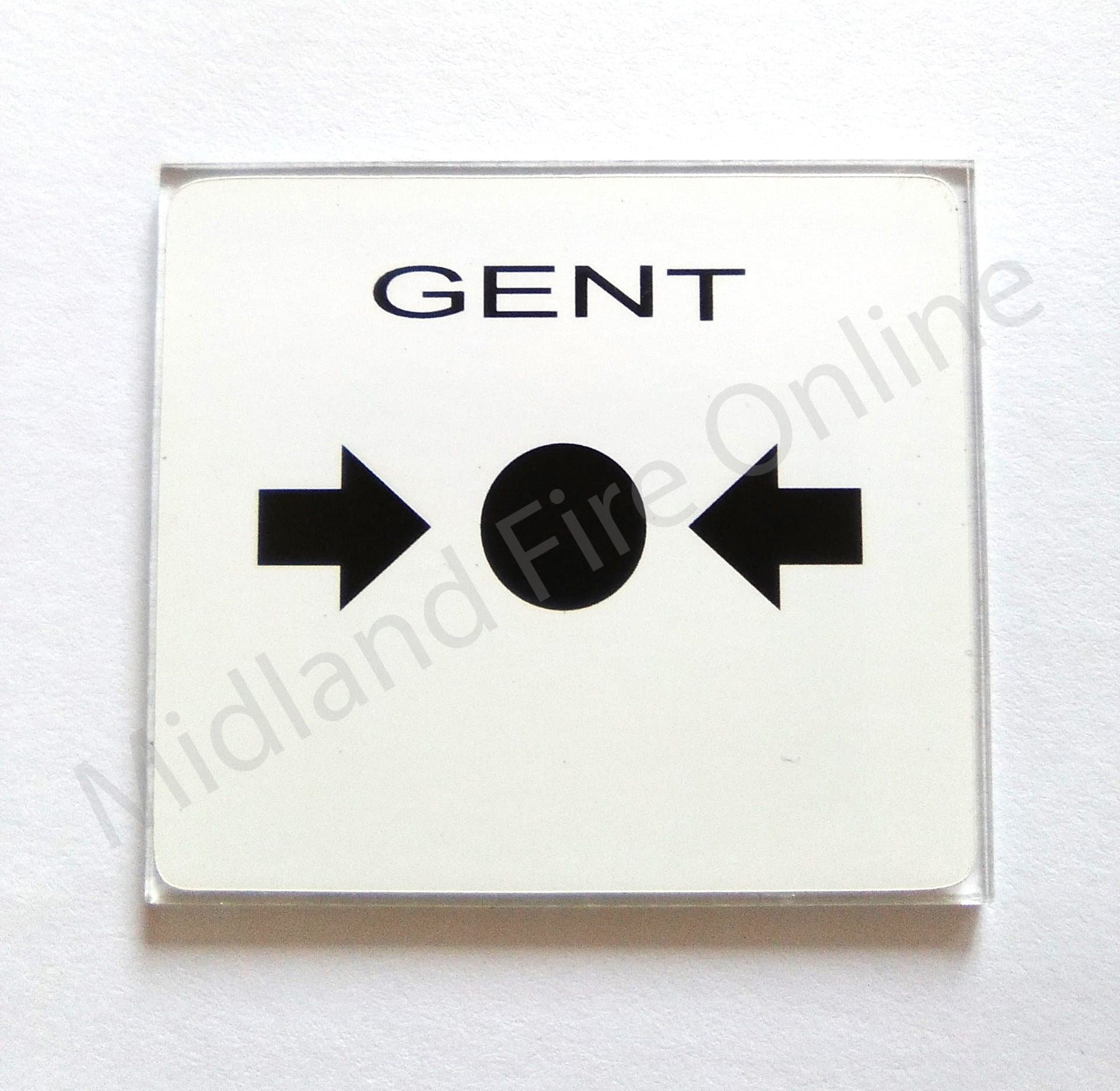 S4-34891 Spare Call Point Glass, New style x5 by Midland Fire On-Line