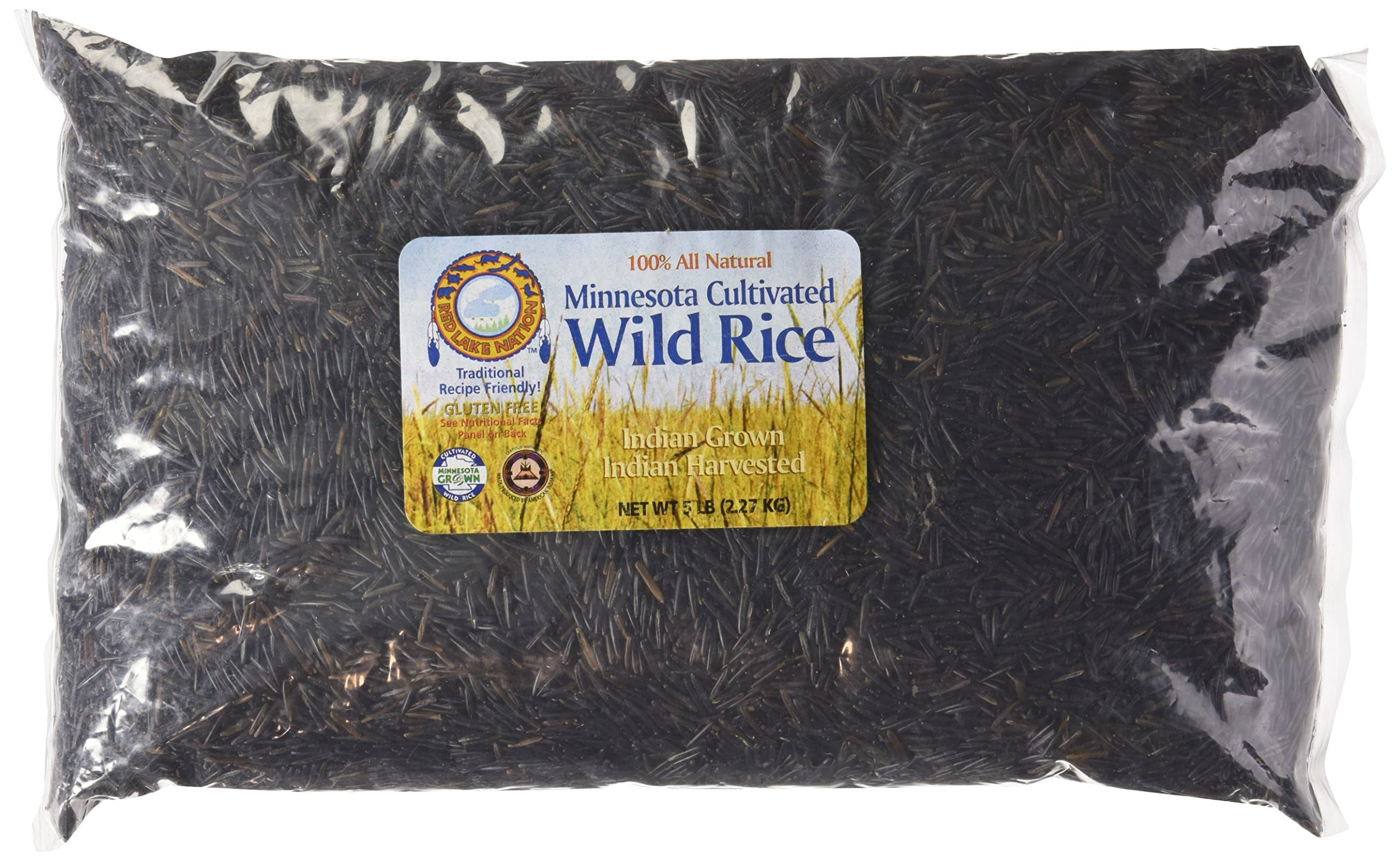 100% All Natural Minnesota Cultivated Wild Rice, 5 Pounds