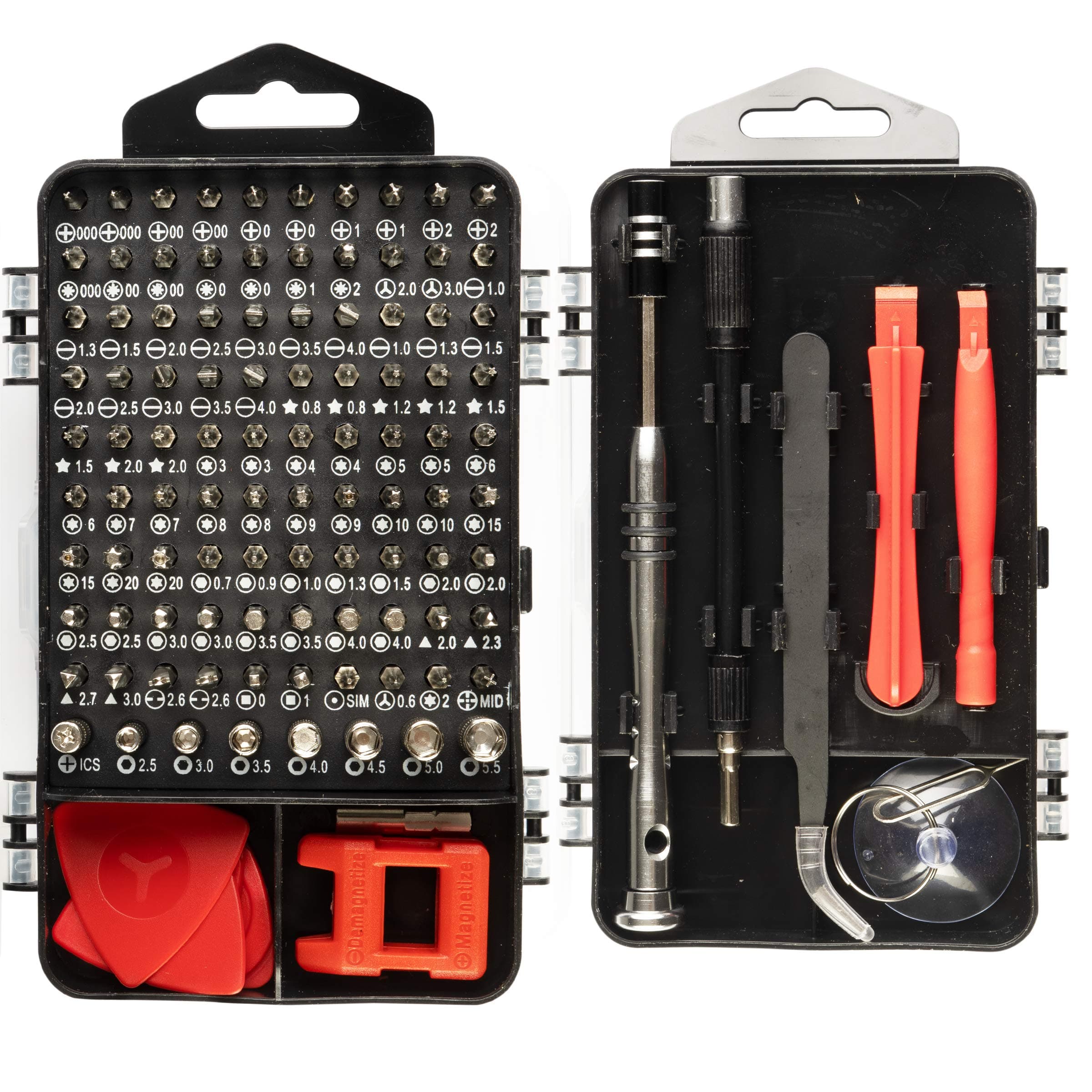 115pcs Precision Screwdriver Set, for Smartphone, Mobile, Laptop, Tablet, Game Console and Household Repair