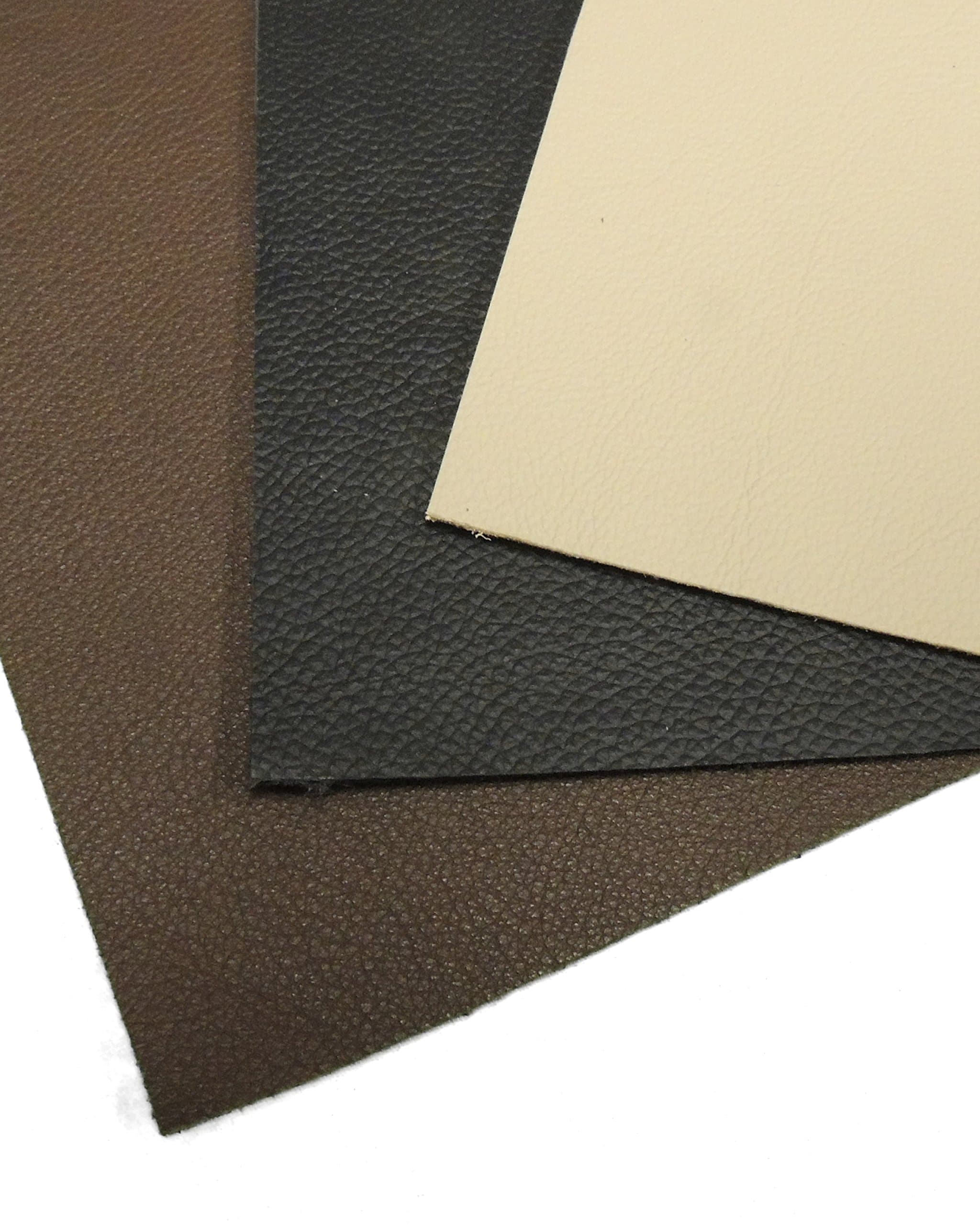 All Purpose Adhesive Backed Genuine Leather Sheet 8.5" X 11"