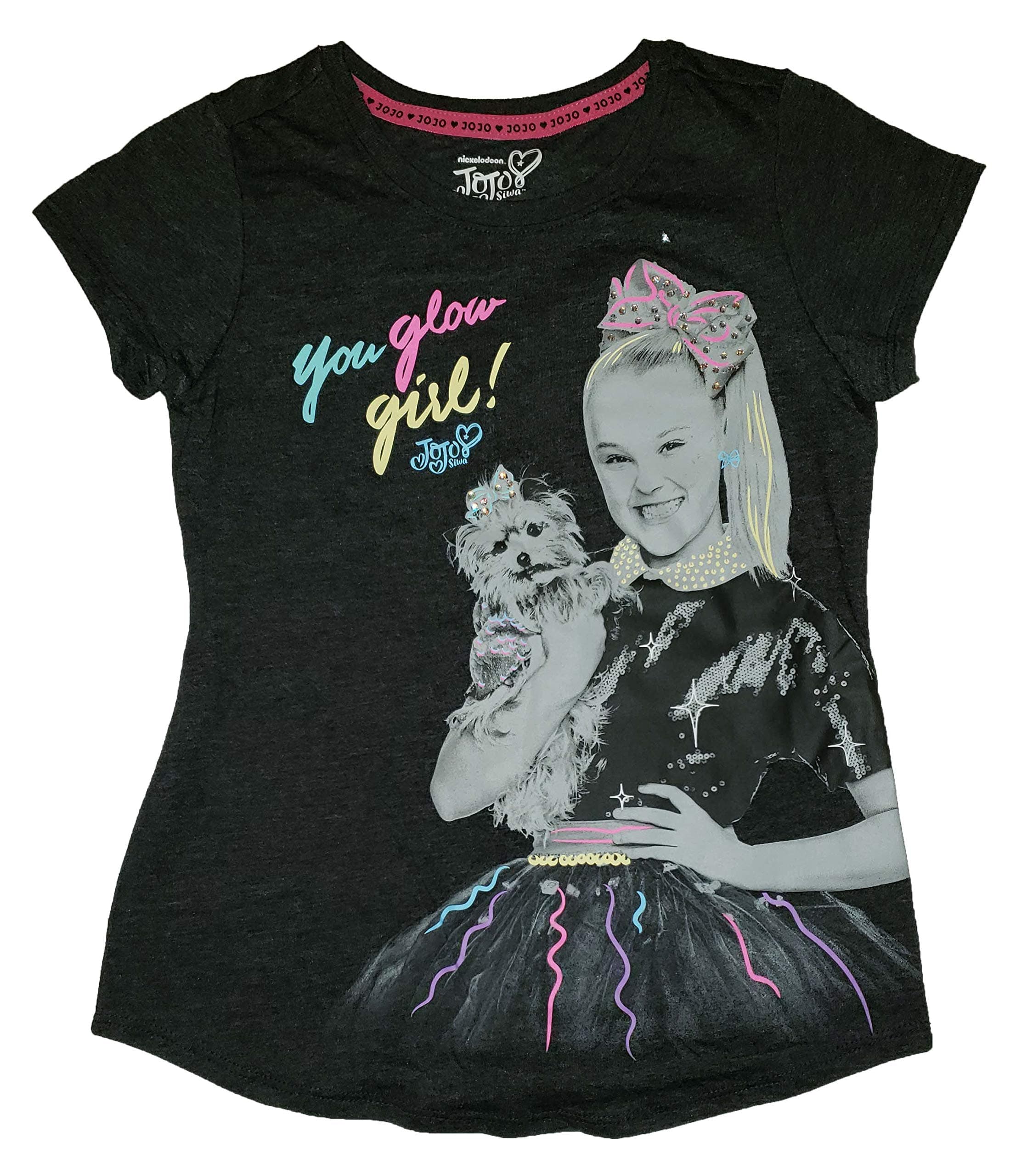 Bow Wow T Shirt Tee Neon Bright (M 7-8)