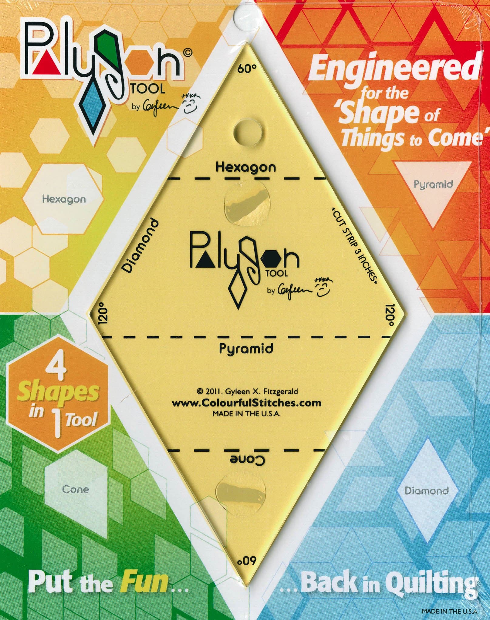 Polygon Tool: Four Shapes in One Tool Cut From 3-inch Strips