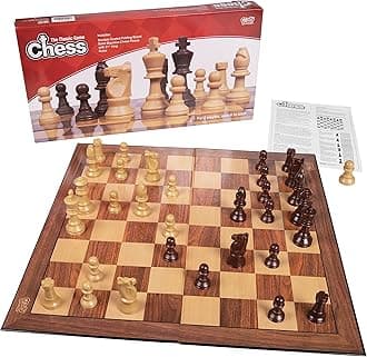 Plastic Chess Set: Premium Quality, Foldable Board with Staunton Pieces - Perfect for Travel, Kids and Adults, Suitable for Indoor & Outdoor Portable Ajedrez