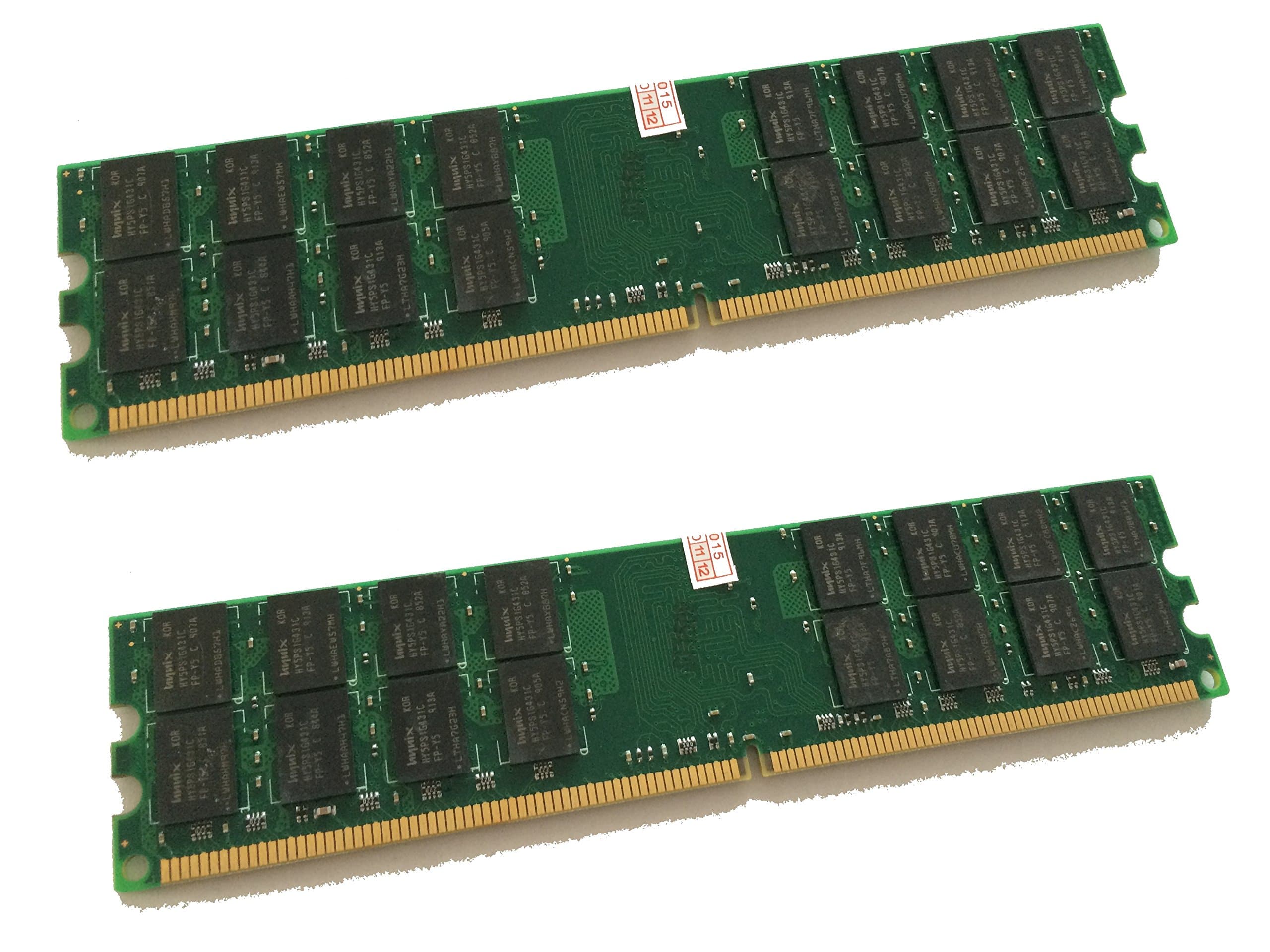 8GB DDR2 800MHz - 2x 4GB Kit - PC2-6400 RAM PC Memory Kit PC6400 240-Pin - Compatible with 533 / 667 MHz / for AMD and VIA ‘NOT Compatible with Intel”