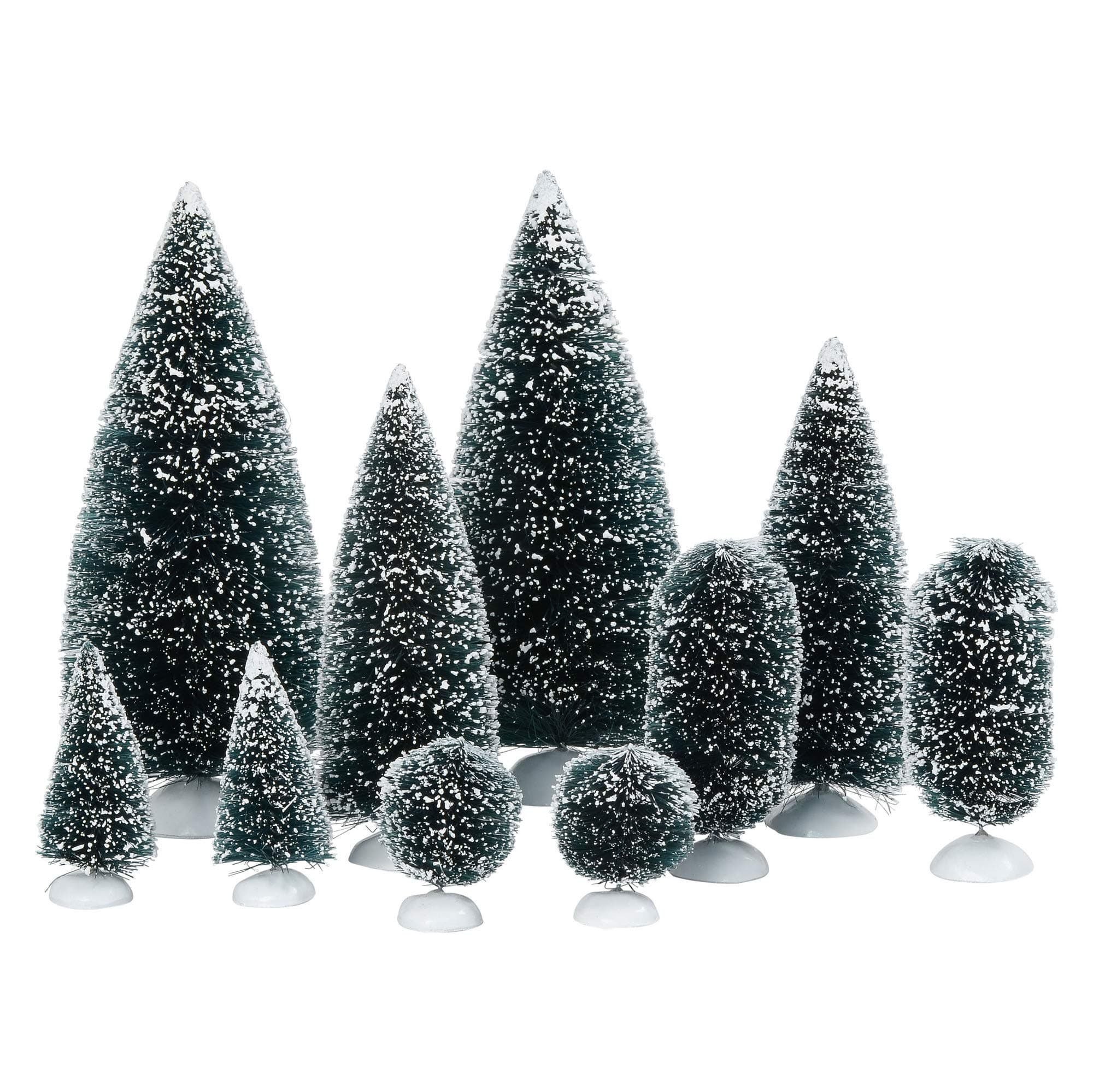 Accessories for Villages Bag-O-Frosted Topiaries Tree