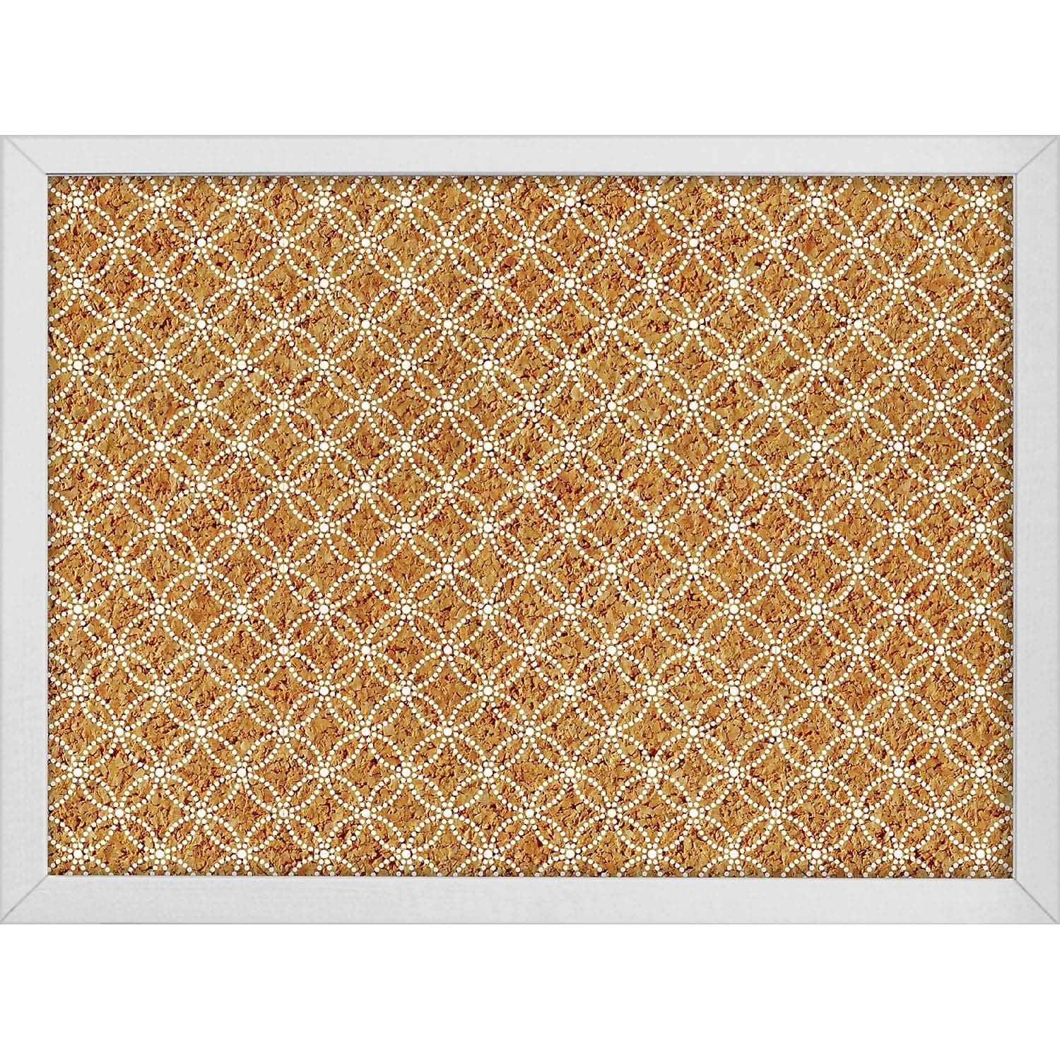 WallPops HB2165 Tambour Printed Cork Board
