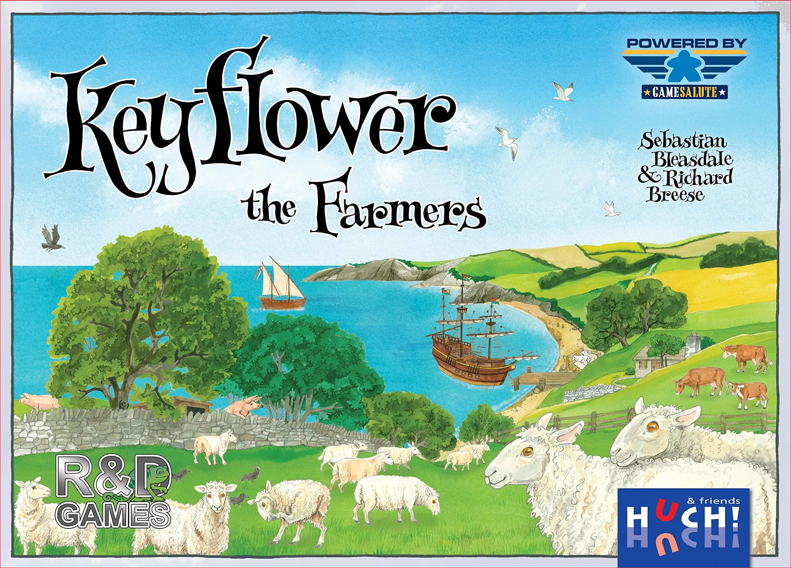 HUCH! & Friends Keyflower The Farmers Multilingual Board Game