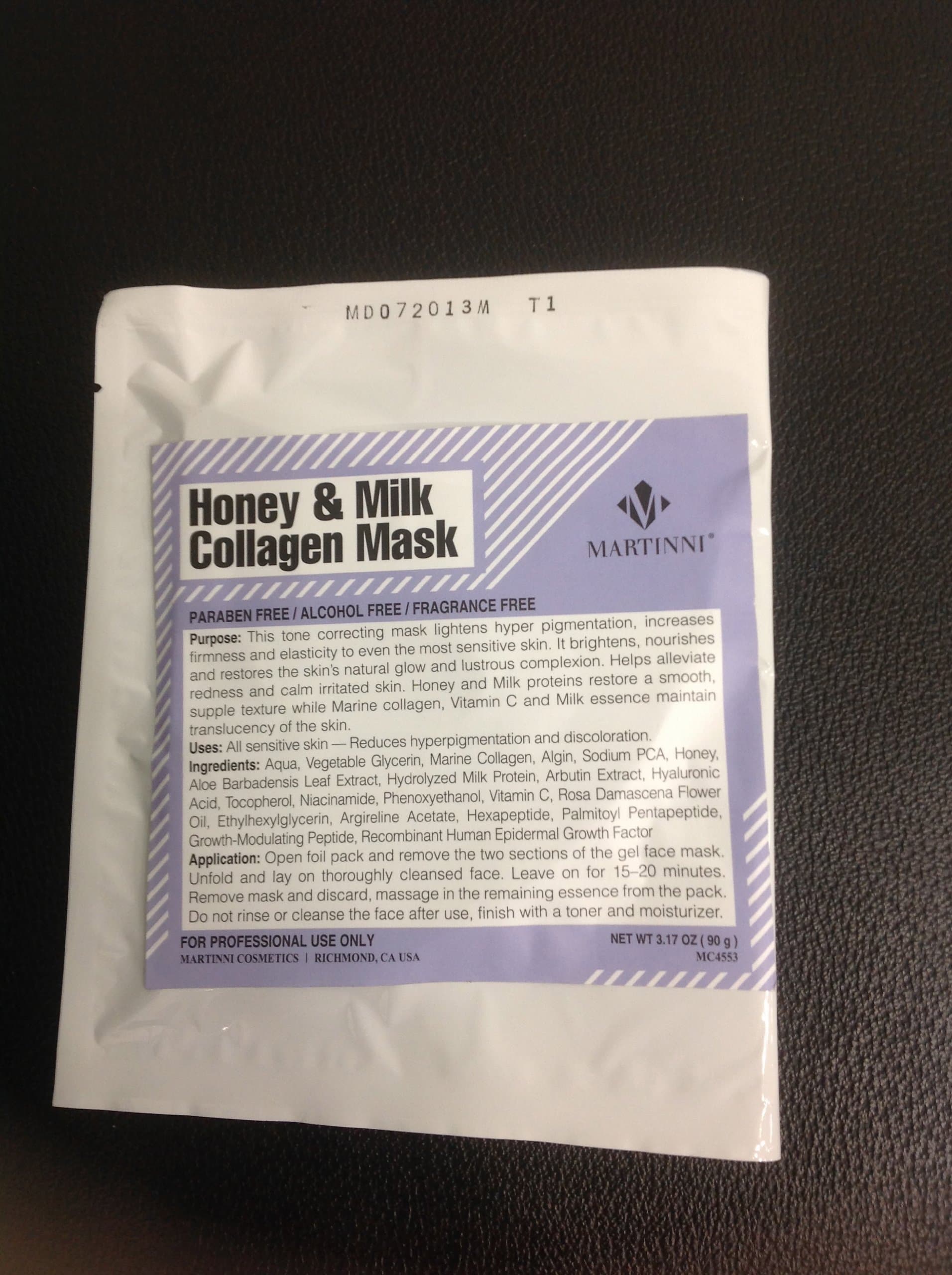 Honey Milk Collagen Crystal Mask ( Professional Use Only )