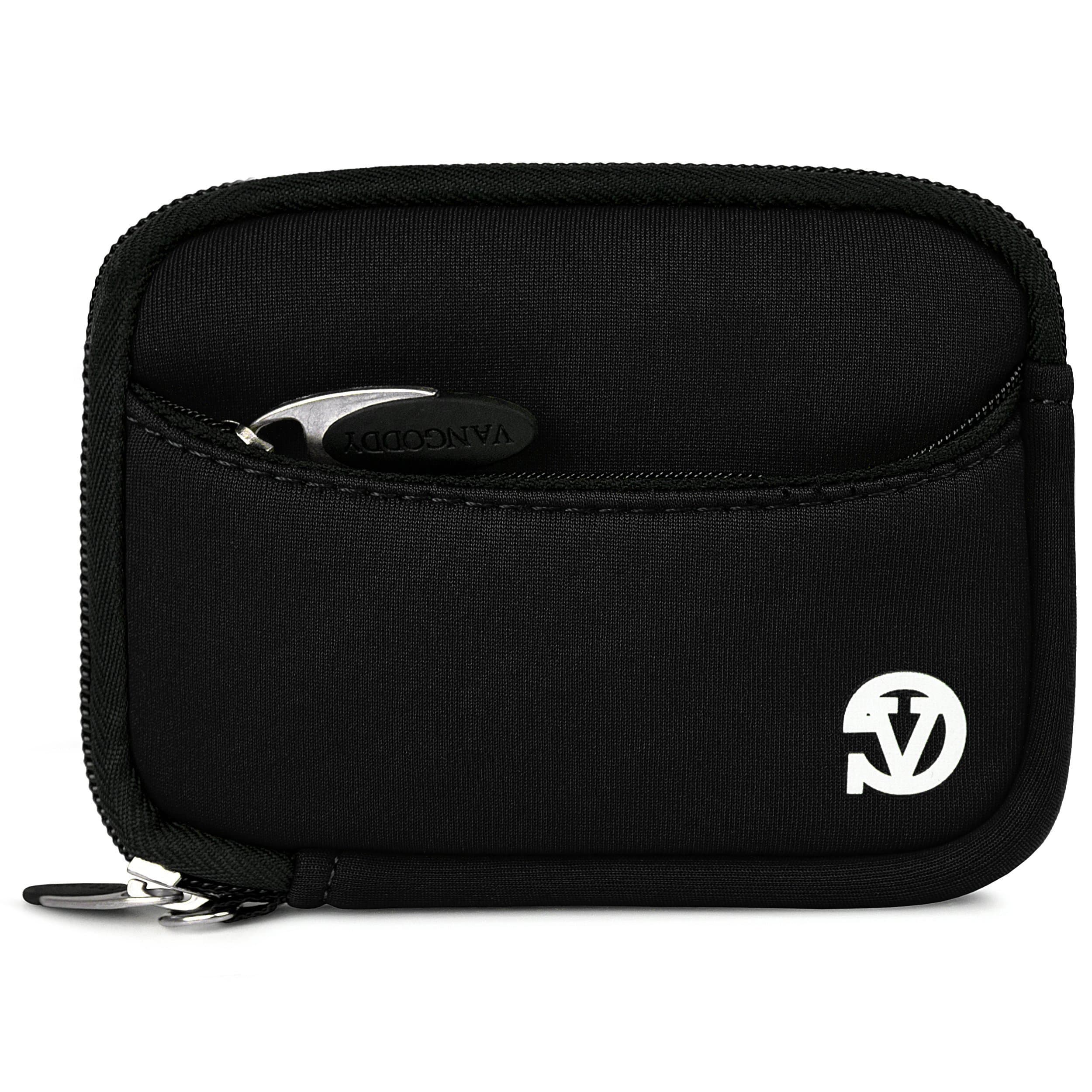 VanGoddy Mini Glove Sleeve Pouch Case for Canon PowerShot S120, S110, S100, S95, S90 Point and Shoot Digital Cameras (Black)