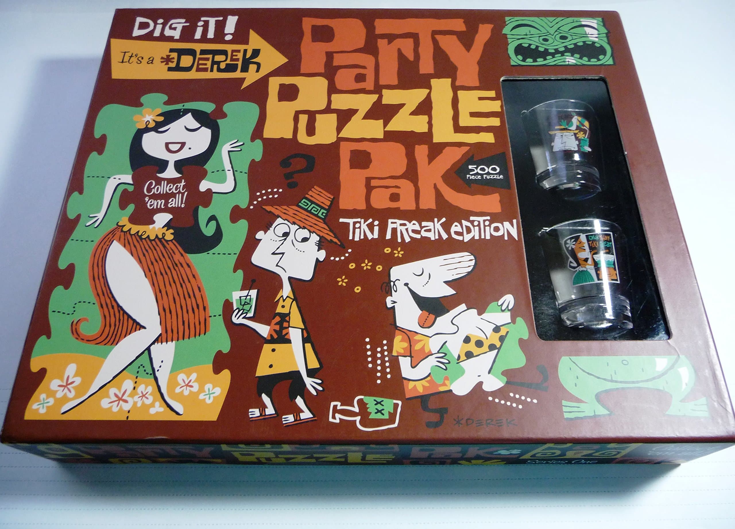 Derek Party Puzzle Pack-Tiki Freak