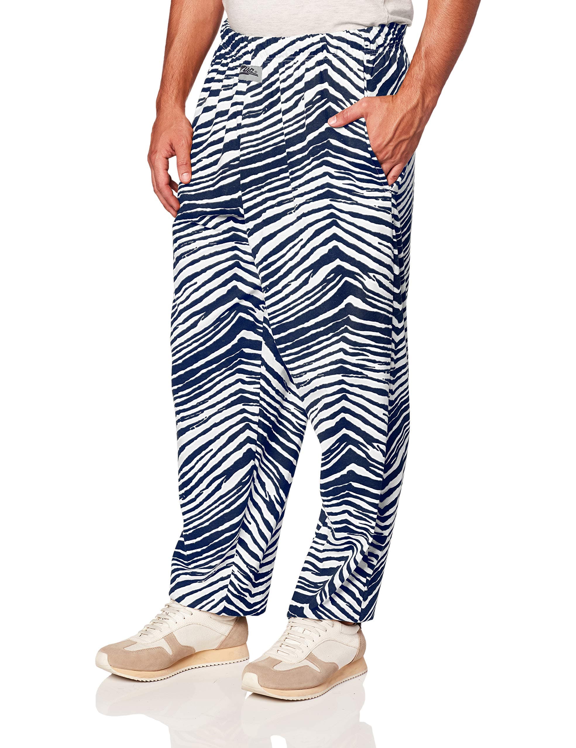 Men's Standard Classic Zebra Printed Athletic Lounge Pants