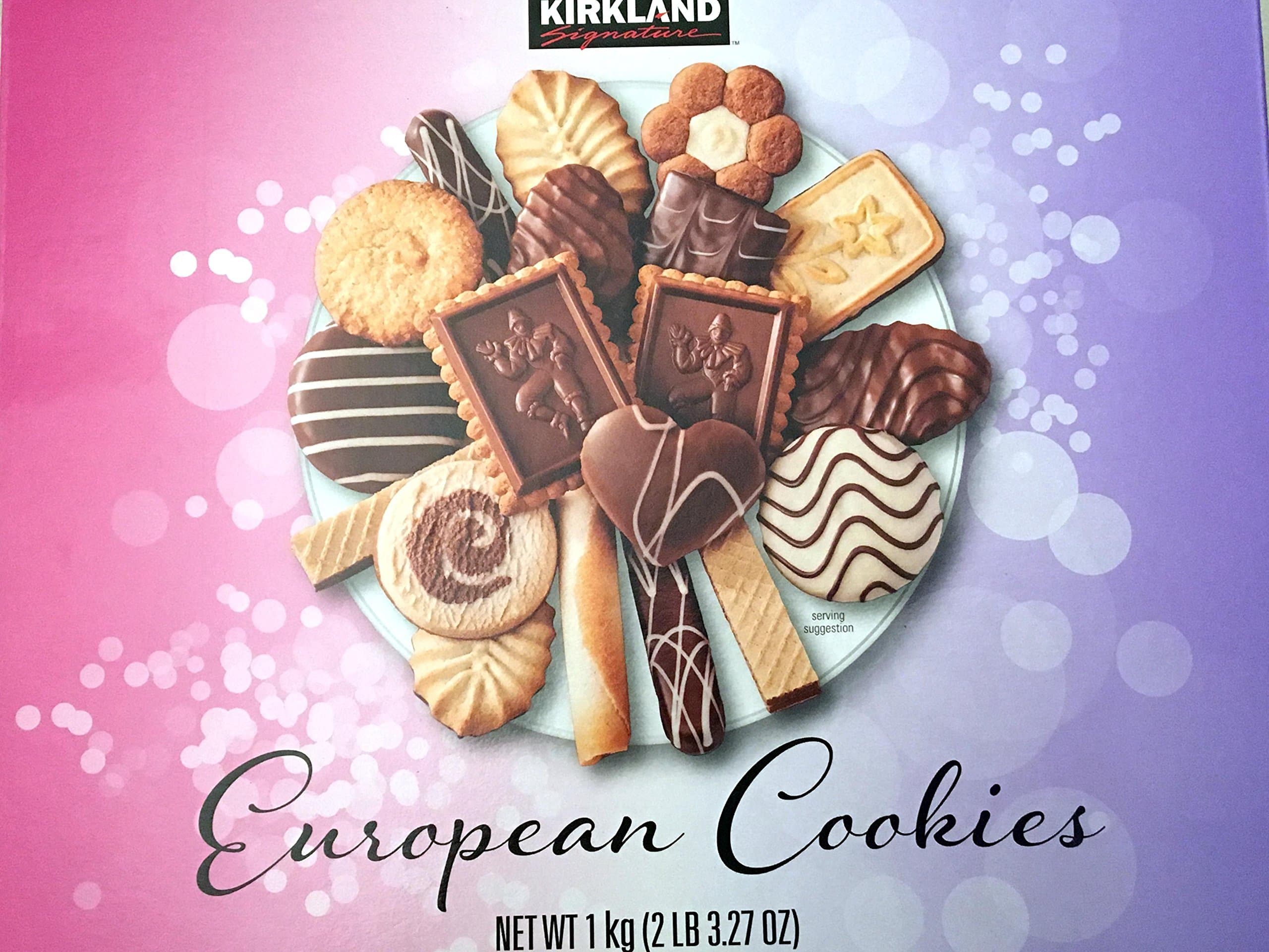 Kirkland Signatures Semisweet and White Chocolate European Cookies - 2 lb