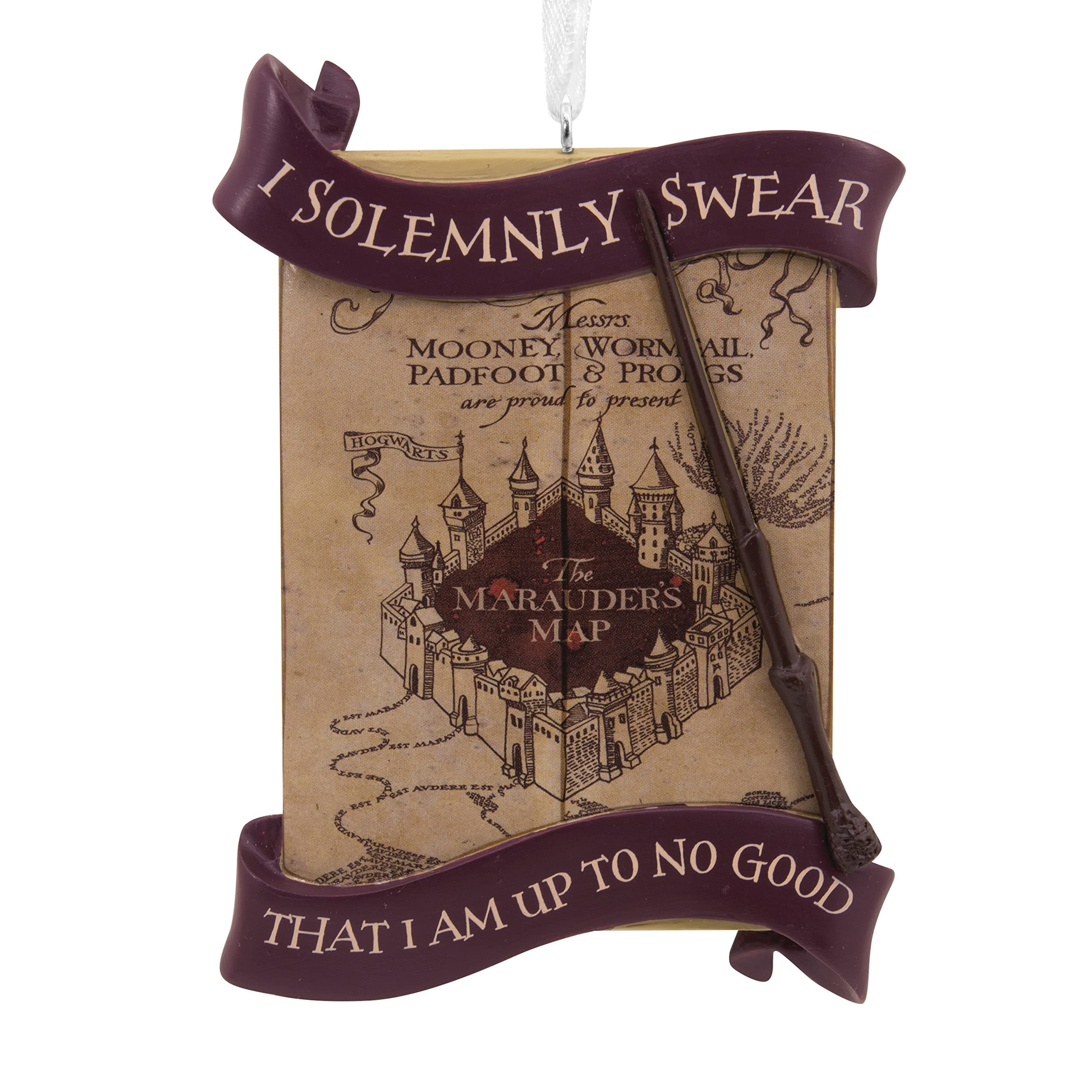 Harry Potter Marauder's Map Christmas Ornament