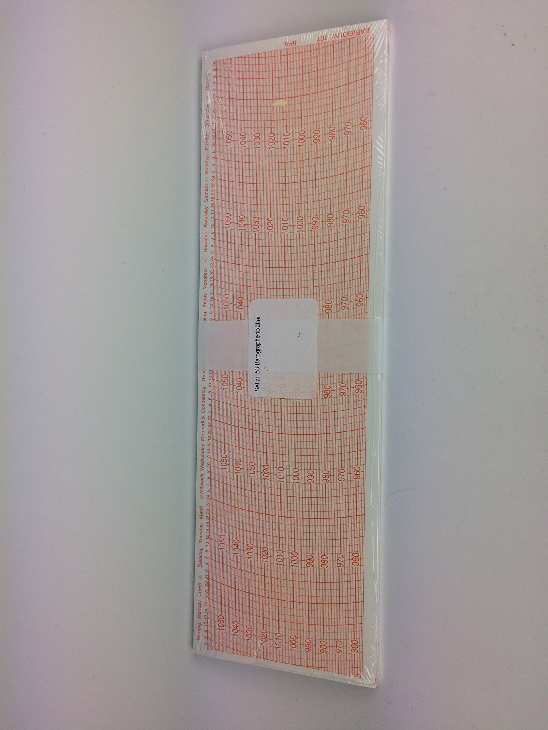 HANSEATIC Replacement Paper 1 Year for Barograph