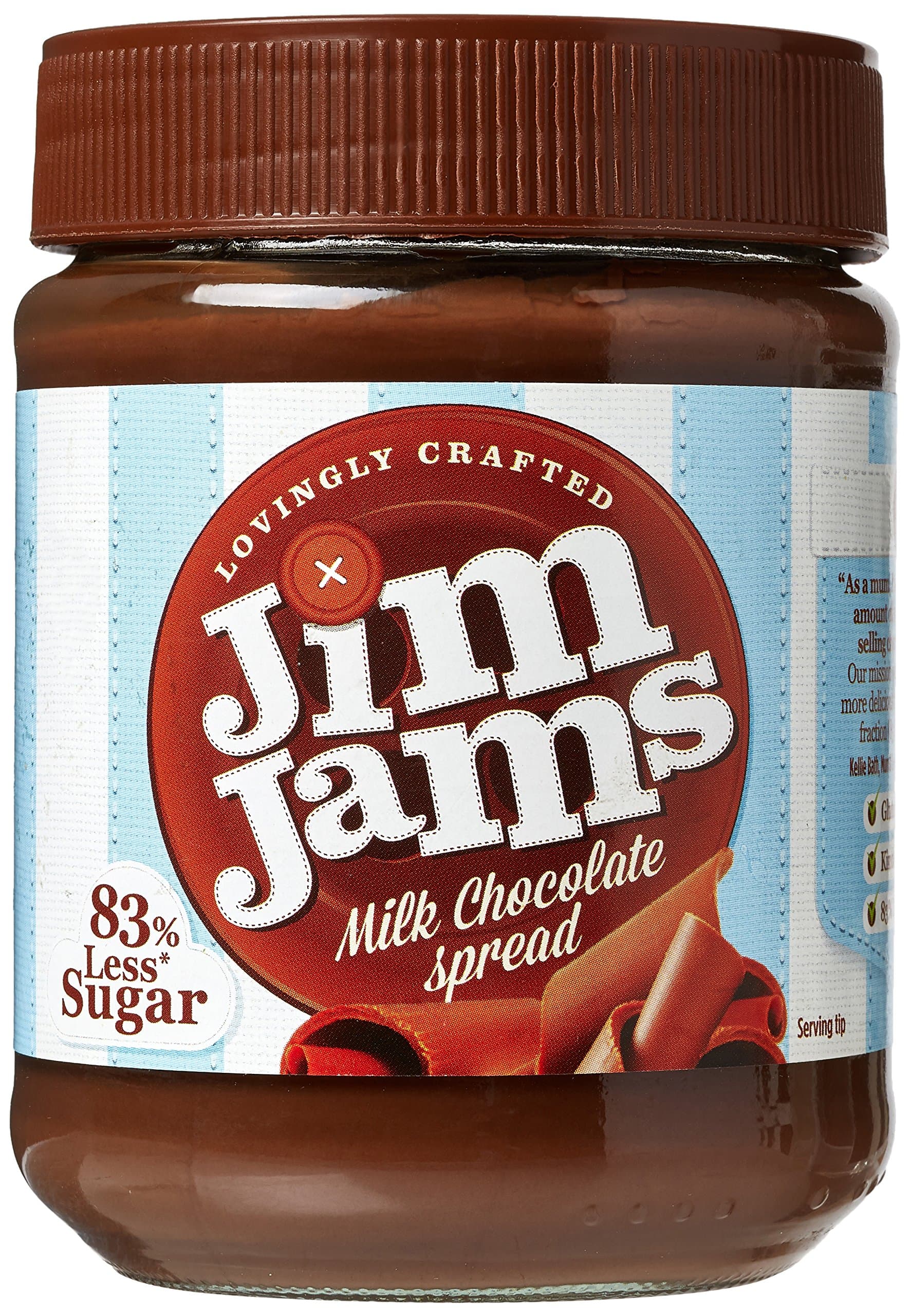 JimJams Milk Chocolate Spread Jar, 350g