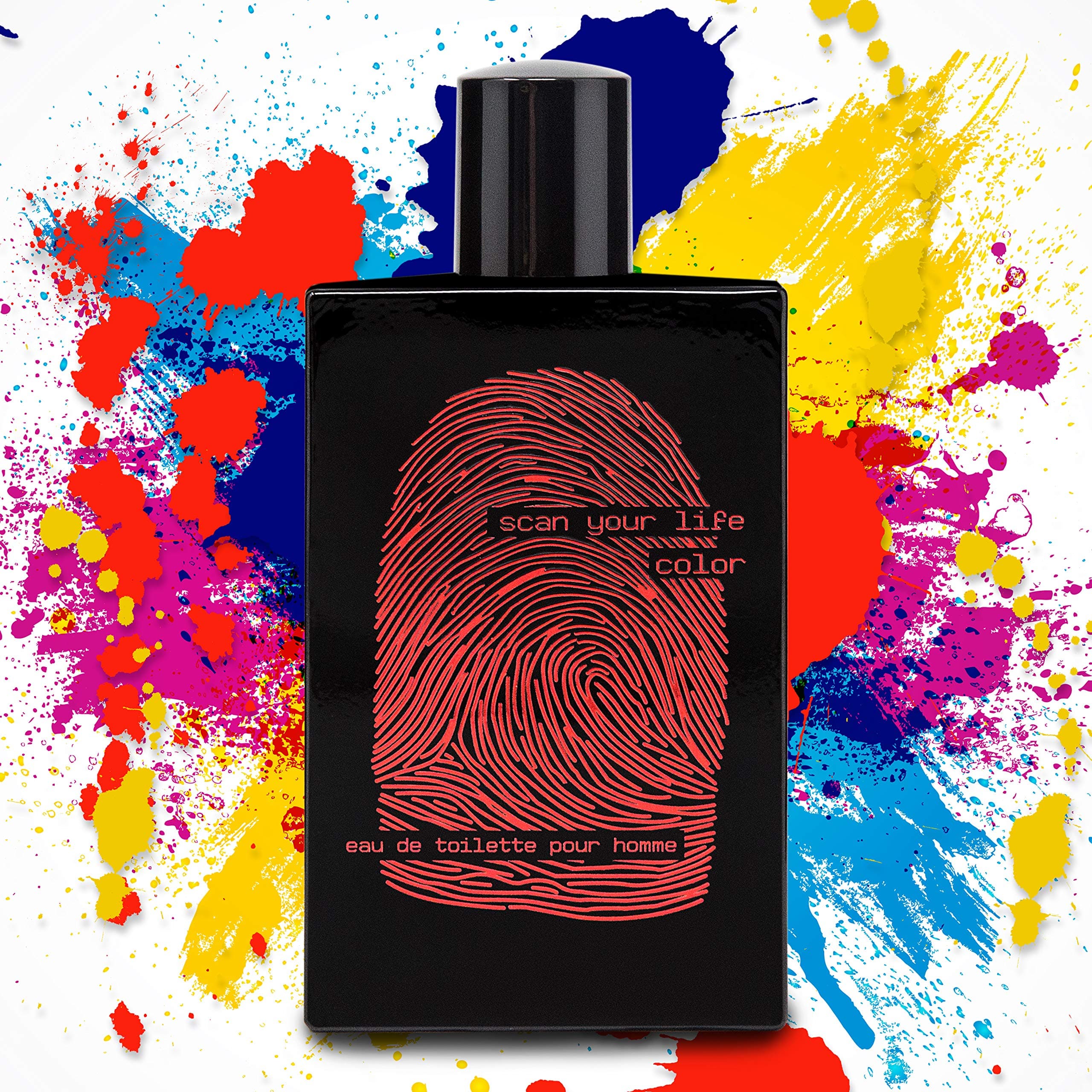 SCAN YOUR LIFE Color Eau De Toilette for Men, 100 ml - NEW Fragrance for Him