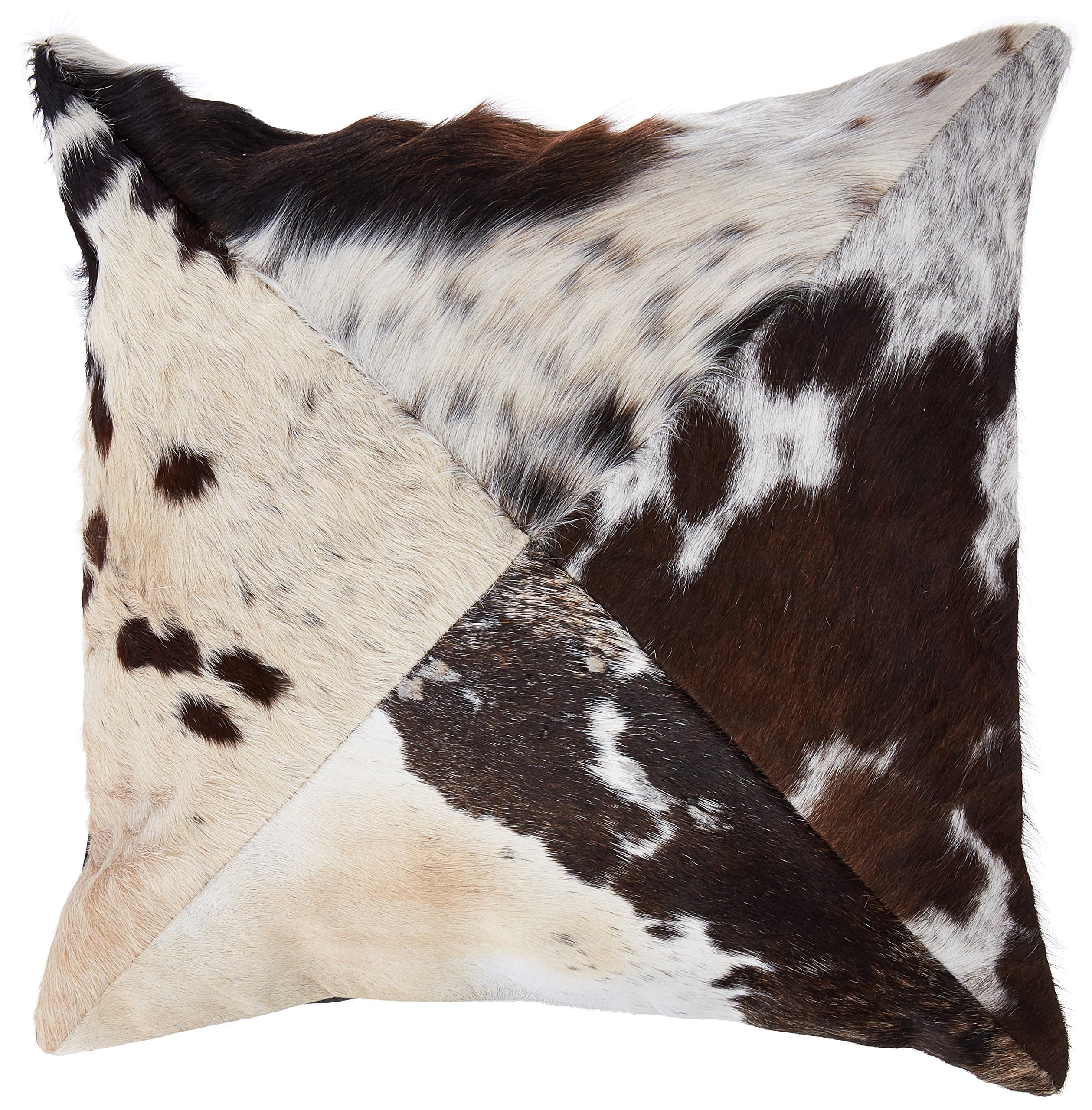 Cowhide Pillow Multi-color Cow Hide Cushion Decorative Throw Pillows (Single Side) By Ecowhides