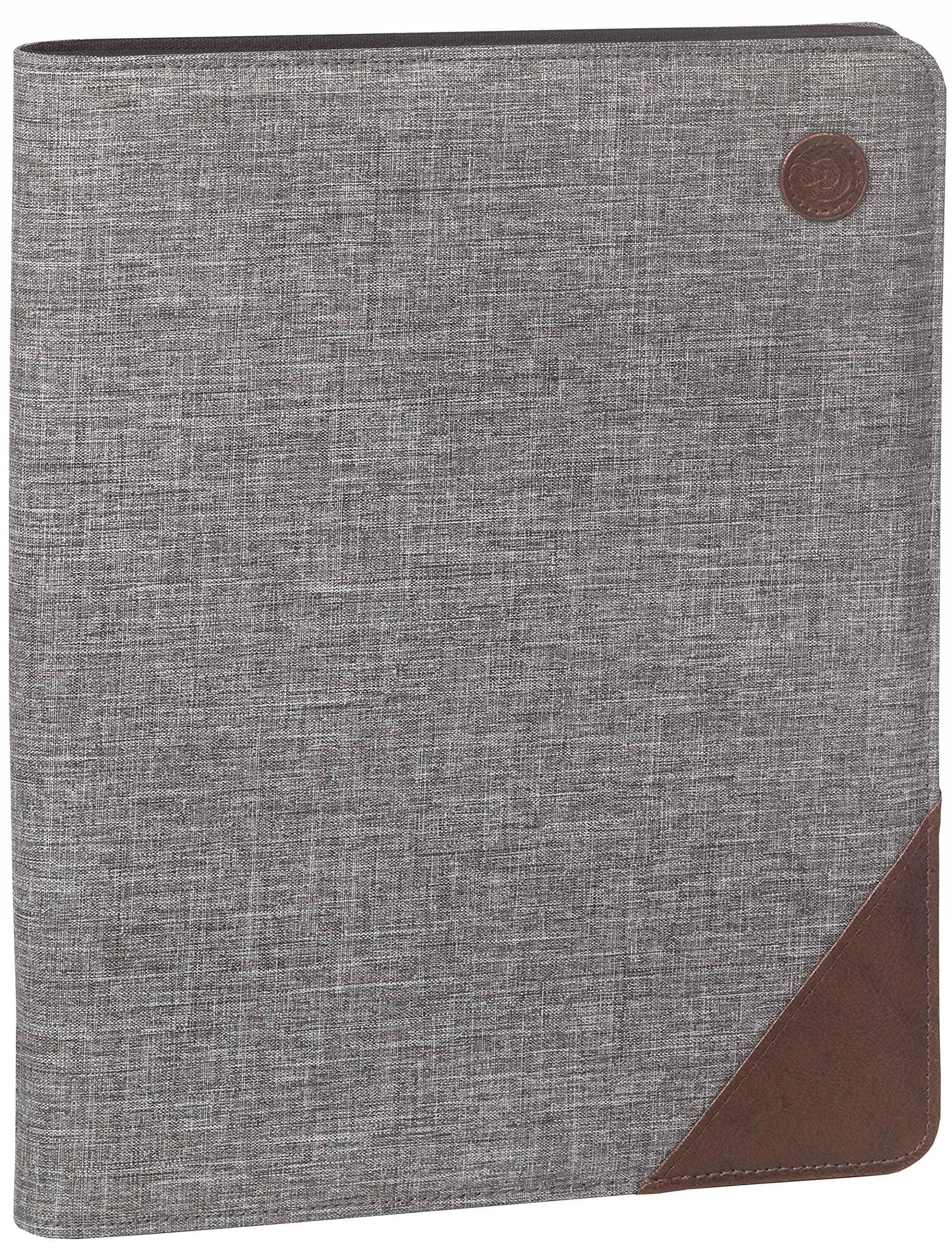 carchivo 24210007 – Folder Congress, Textile, A4, Grey