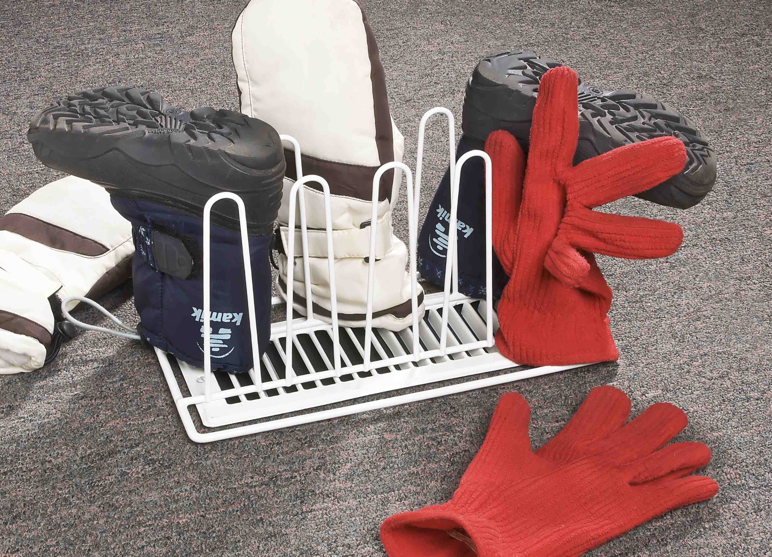 Mitt And Boot Drying Rack