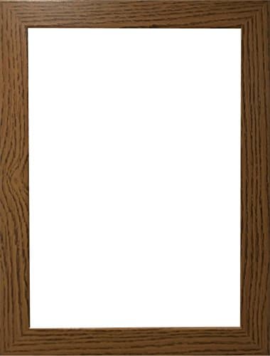 Modern Wood Finish Photo / Picture Frames In Various Sizes (A5(210x148)mm, DARK OAK)