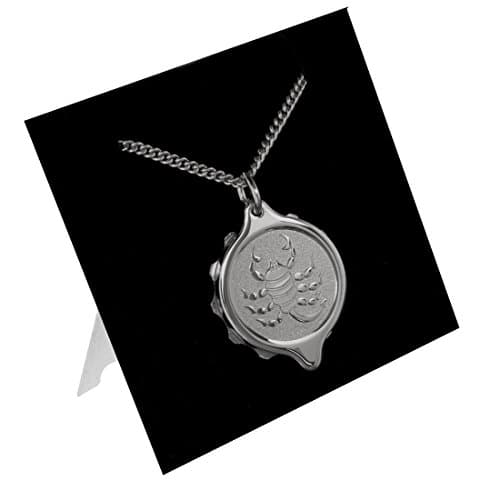 225117 Genuine SOS Talisman TM Scorpio Medical ID Alert Pendant (Necklace) Stainless Steel
