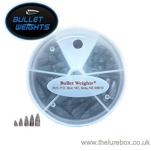 Bullet Weights handy pack for Texas & Carolina rigs Qty 35
