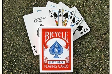 Lefty Deck (Red) by House of Playing Cards - Trick