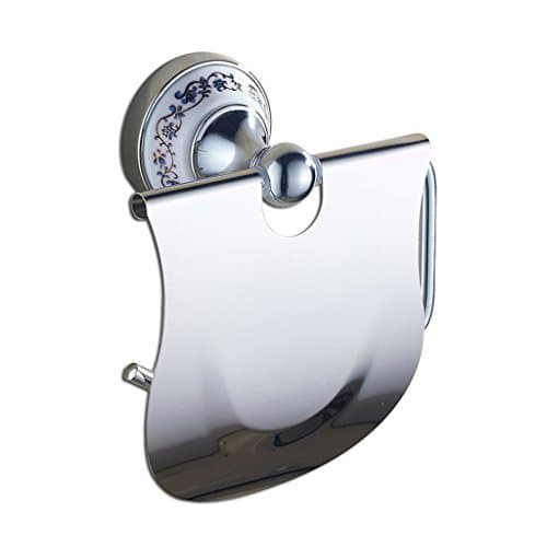 Home mall- Hardware Bathroom Toilet Paper Box Paper Towel Holder Paper Towels Bathroom copper ( Color : Chrome )