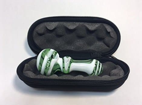 AC Fashions 4" Colored Incense Burner with AC Fashions Cushioned Zipper case, a Perfect Gift